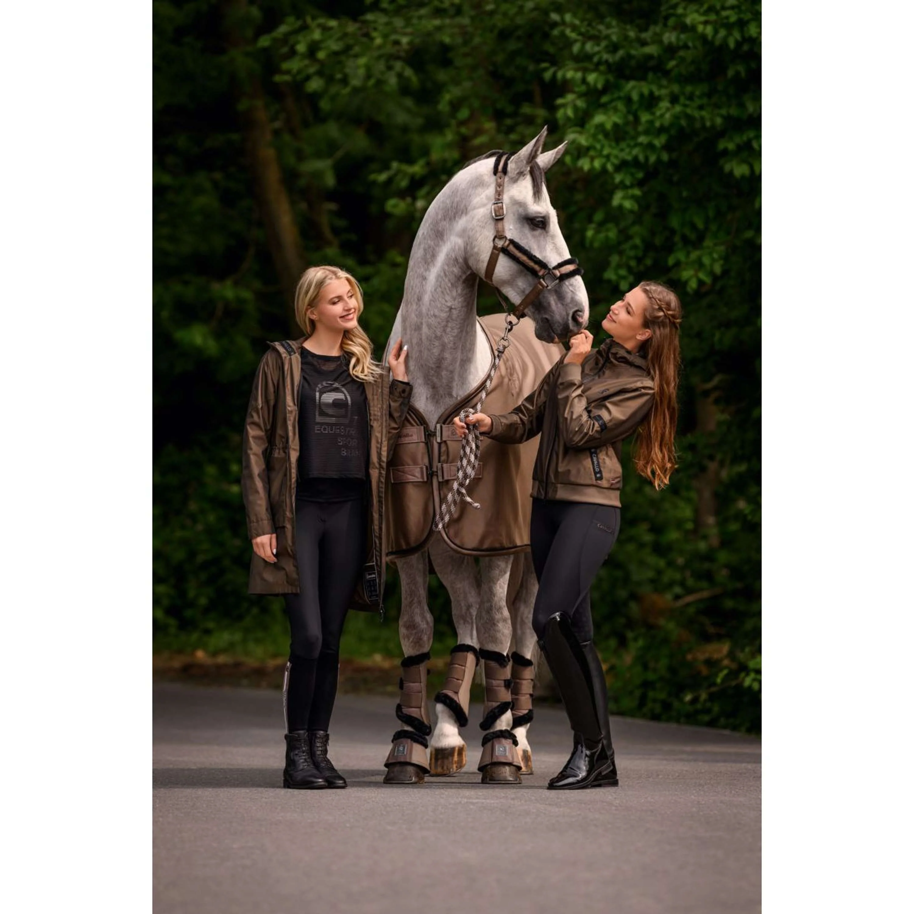 Cavallo Halfter CavalJero Mocha Latte - Image 3