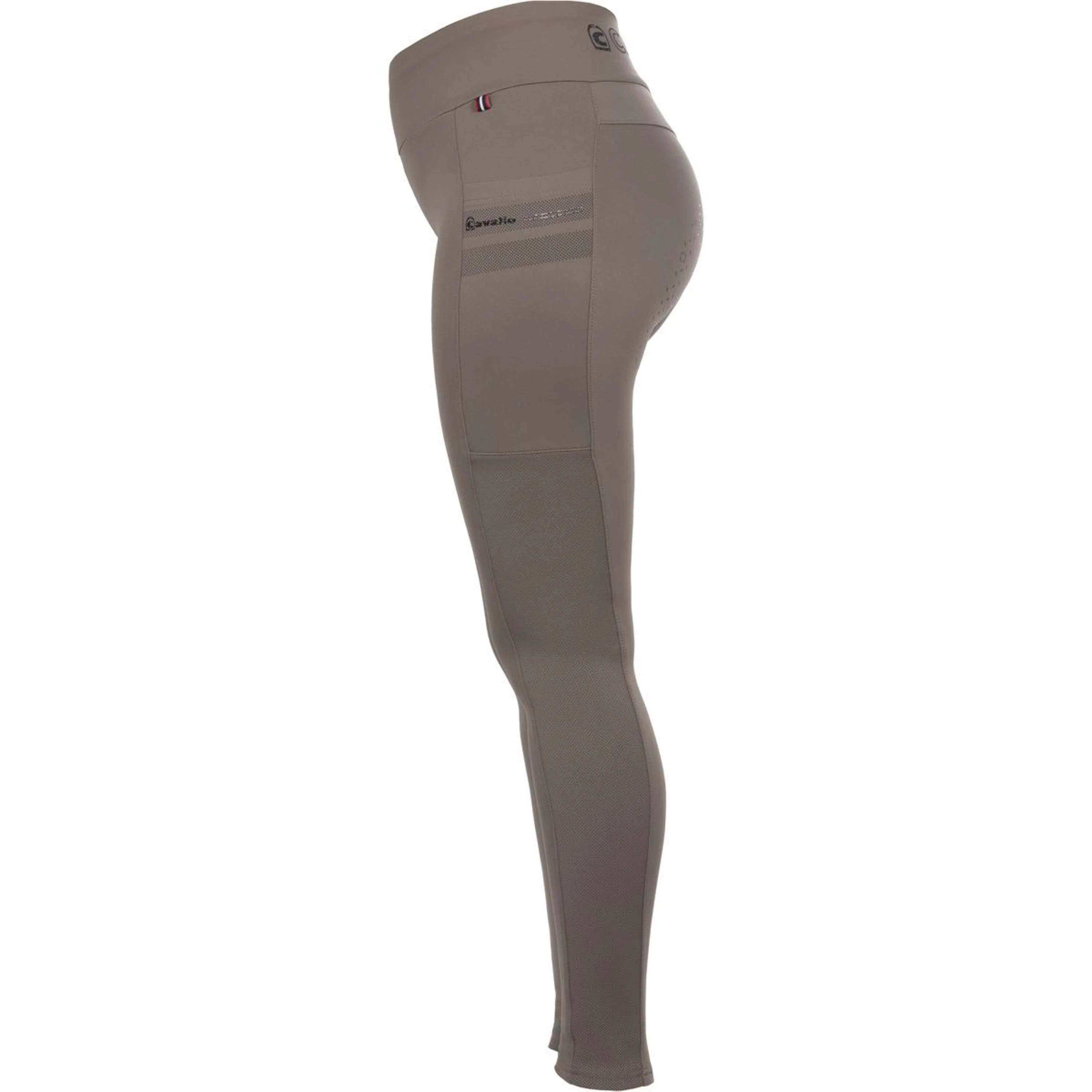 Cavallo Reitleggings CavalLenka Grip RL Full Grip Mocha Latte - Image 3