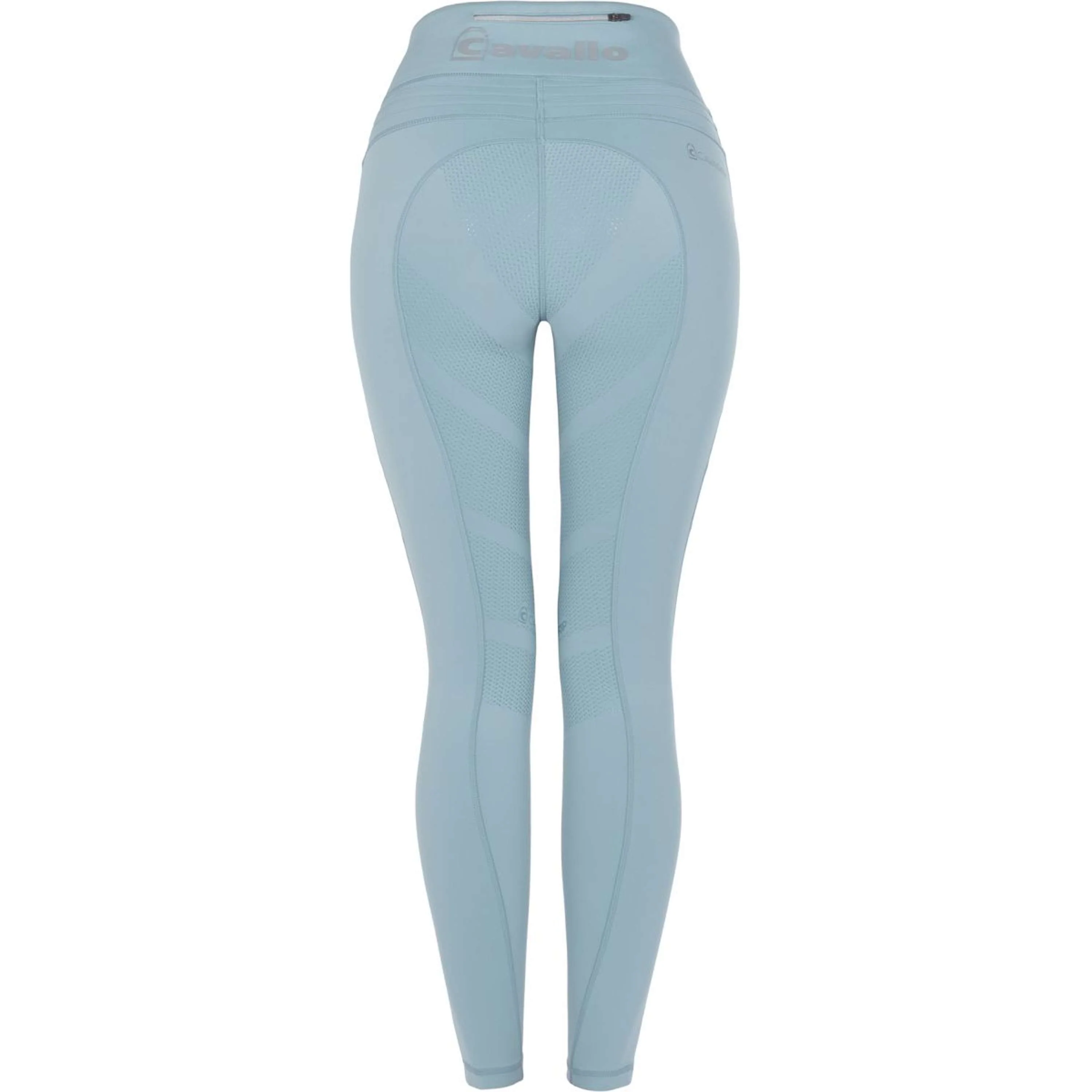 Cavallo Reitleggings CavalLin Grip RL Full Grip Soft Aqua - Image 2