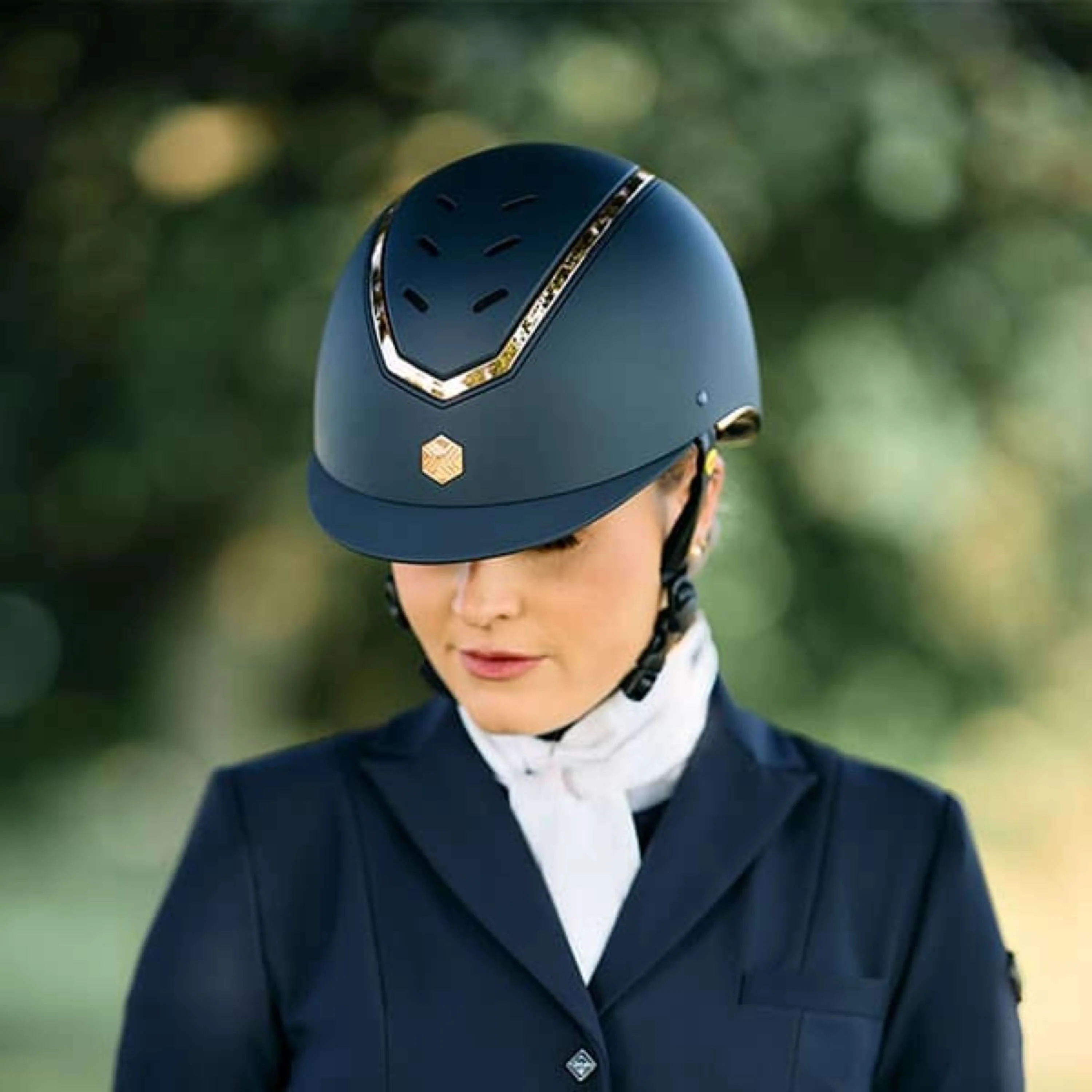 Charles Owen Reithelm Kylo MIPS Navy Matte/Rose Gold - Image 4