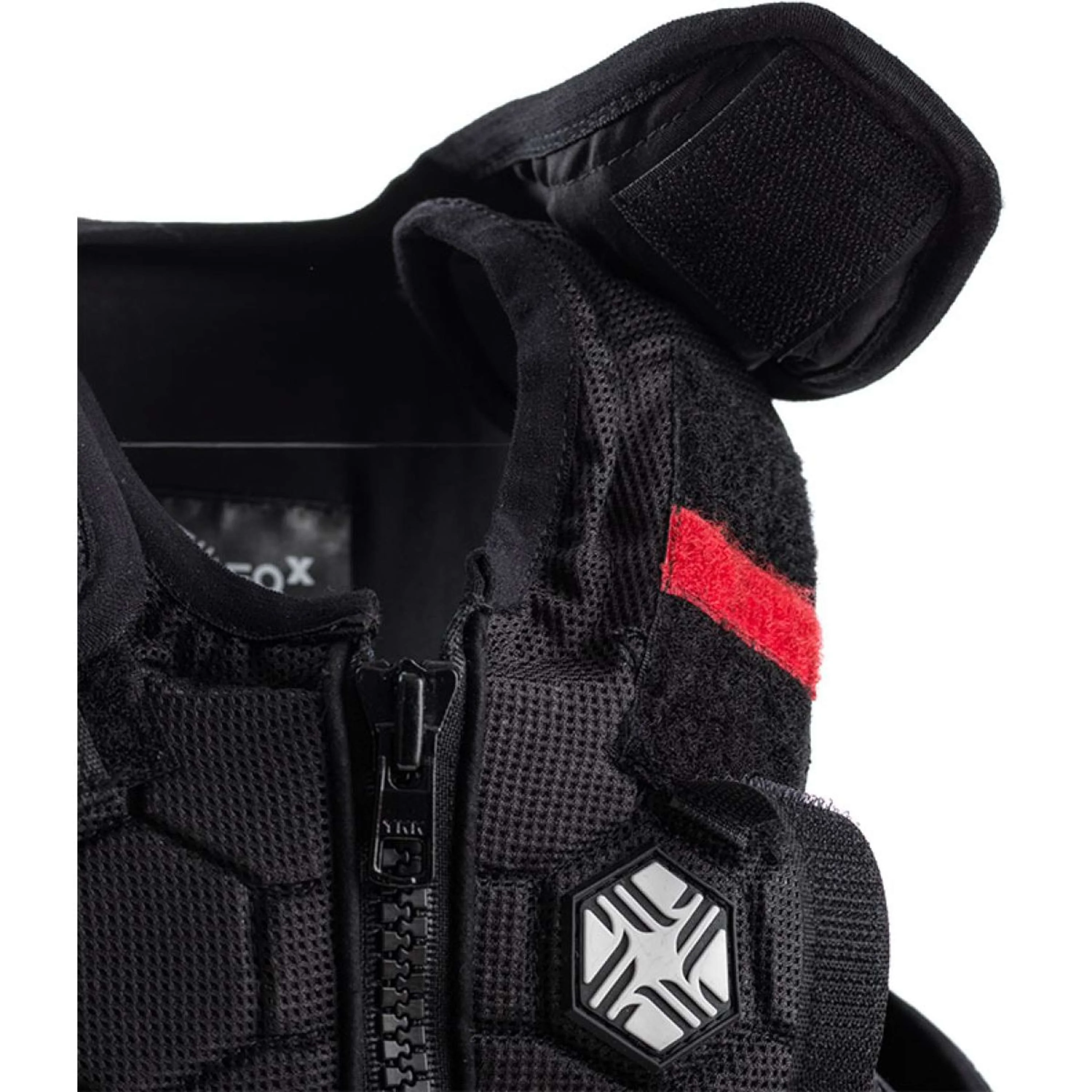 Charles Owen Sicherheitsweste HEXA Kinder Schwarz - Image 12