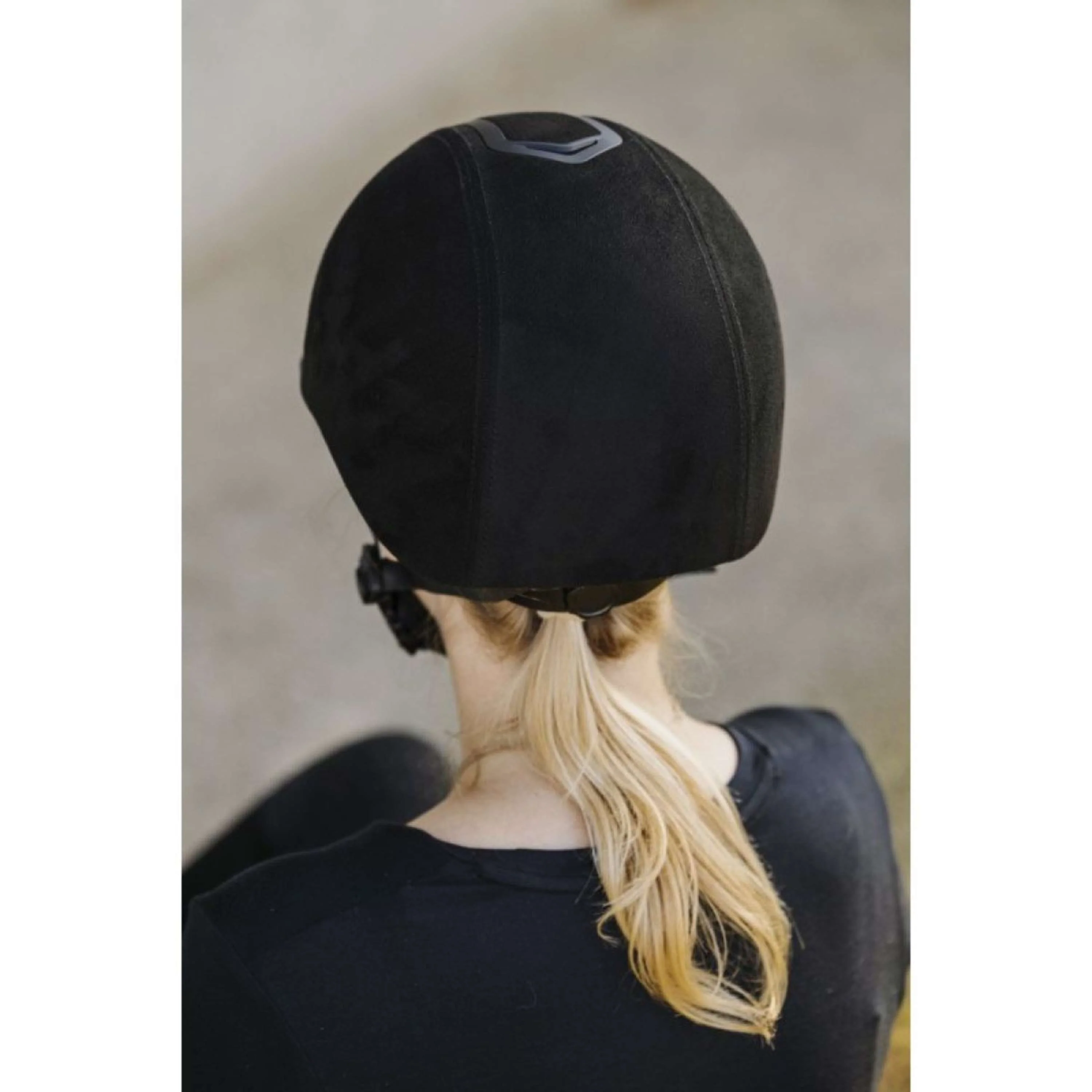 Choplin Reithelm Aero Velvet Matte Schwarz - Image 6