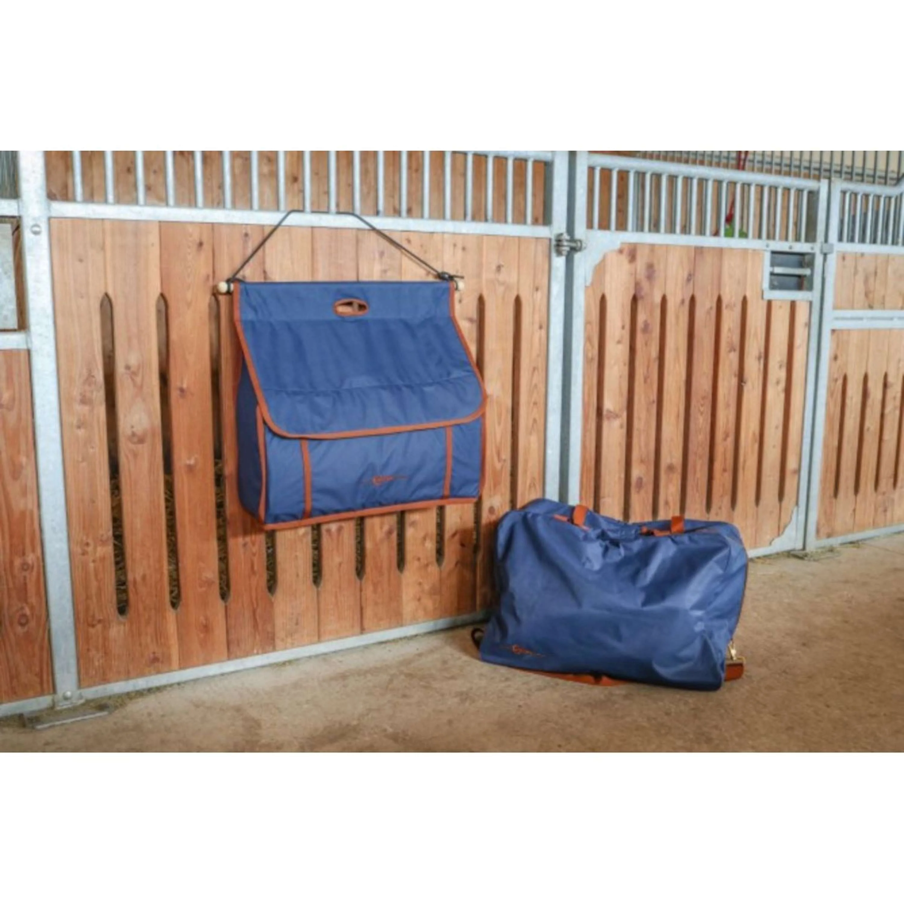 Covalliero Deckentasche Milano Navy/Camel - Image 2