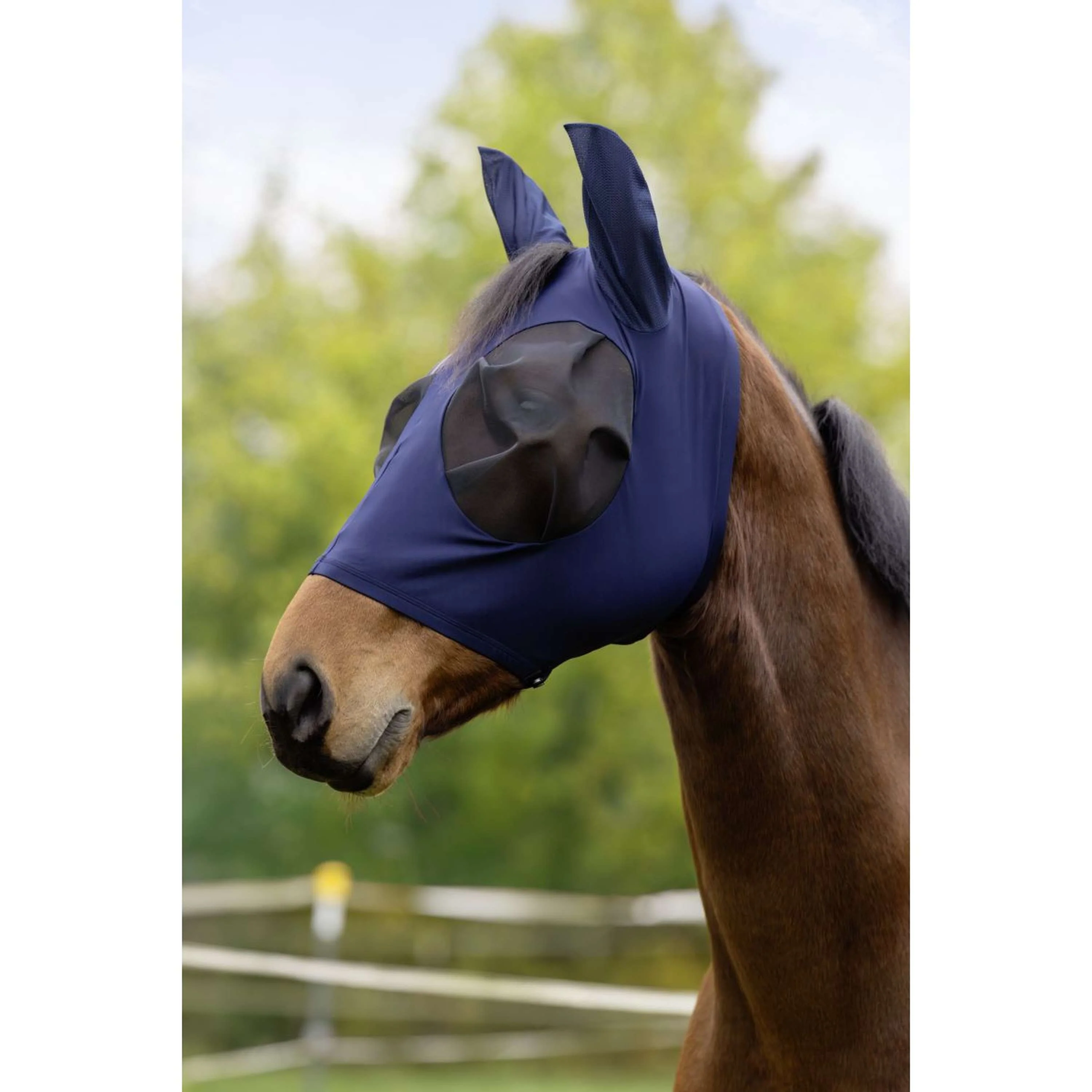 Covalliero Fliegenmaske FinoStretch Navy