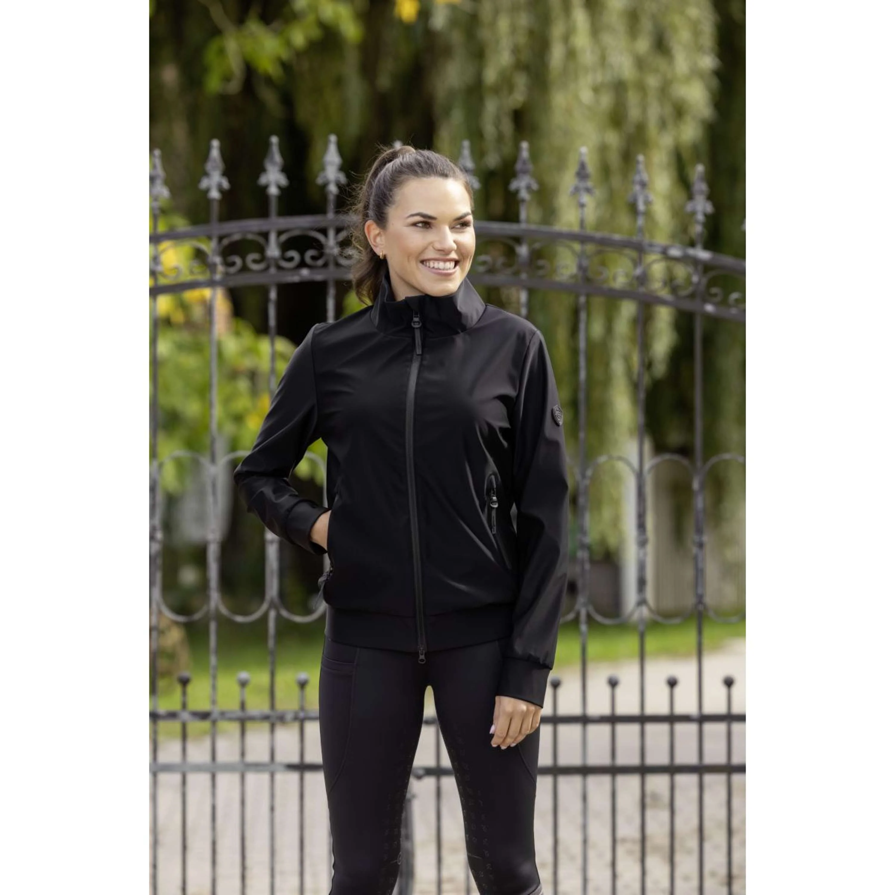 Covalliero Jacke Blouson Damen Schwarz - Image 3