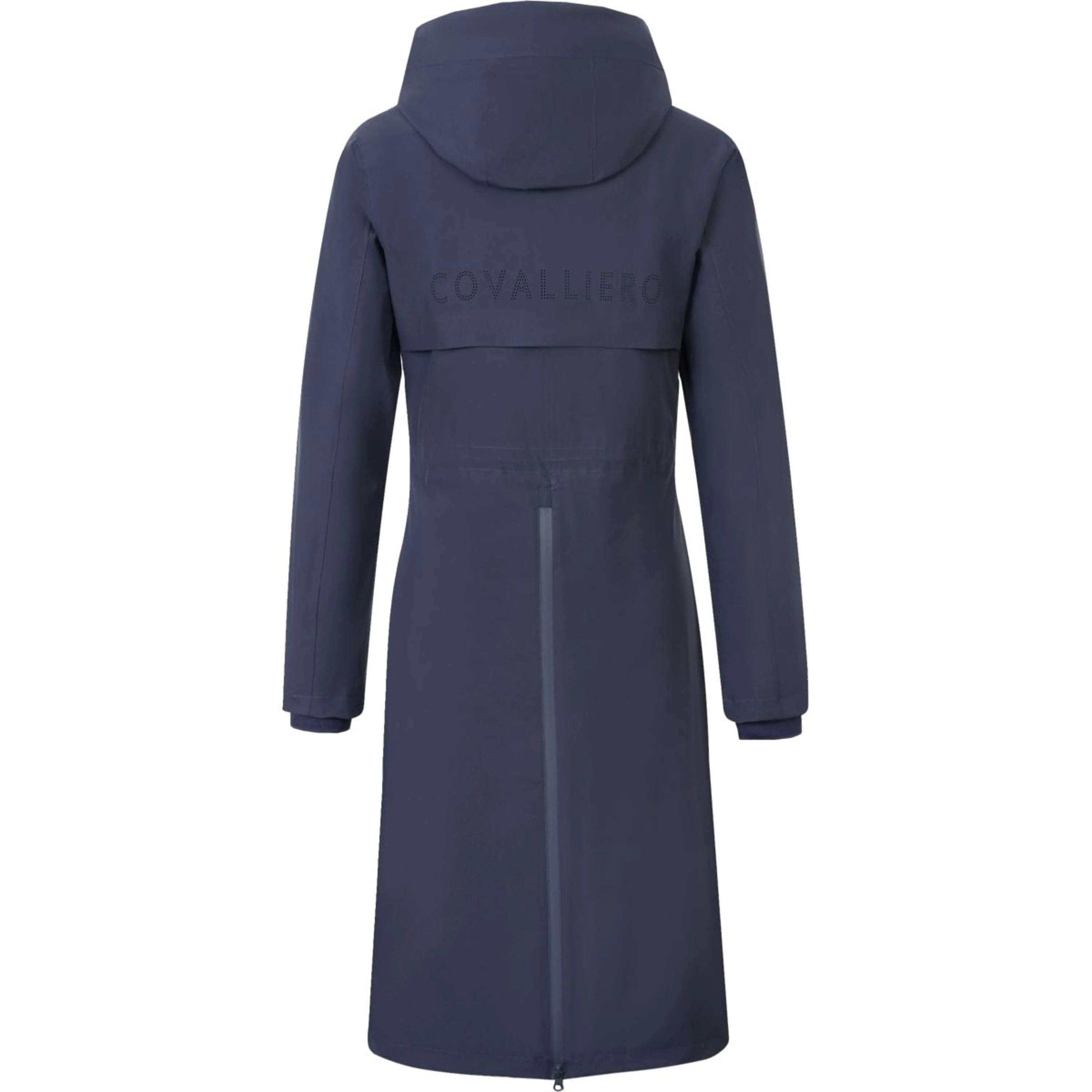 Covalliero Lange Regenjacke SS26 Damen Dunkle Navy - Image 2
