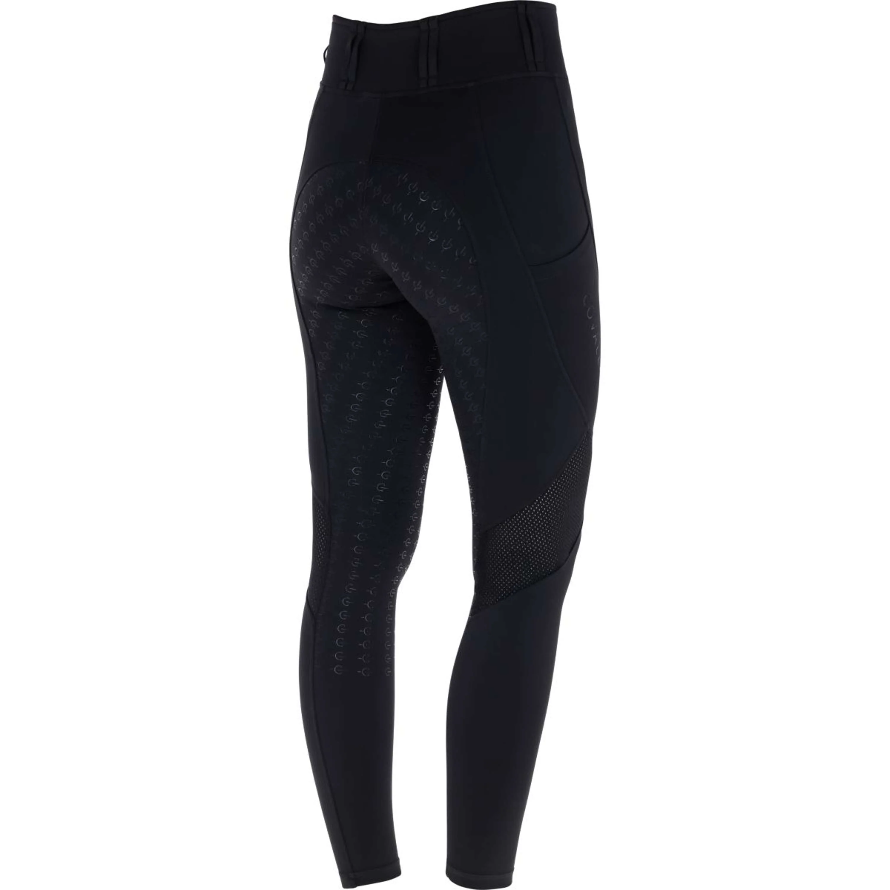 Covalliero Reitleggings Mesh SS26 Kinder Schwarz - Image 4