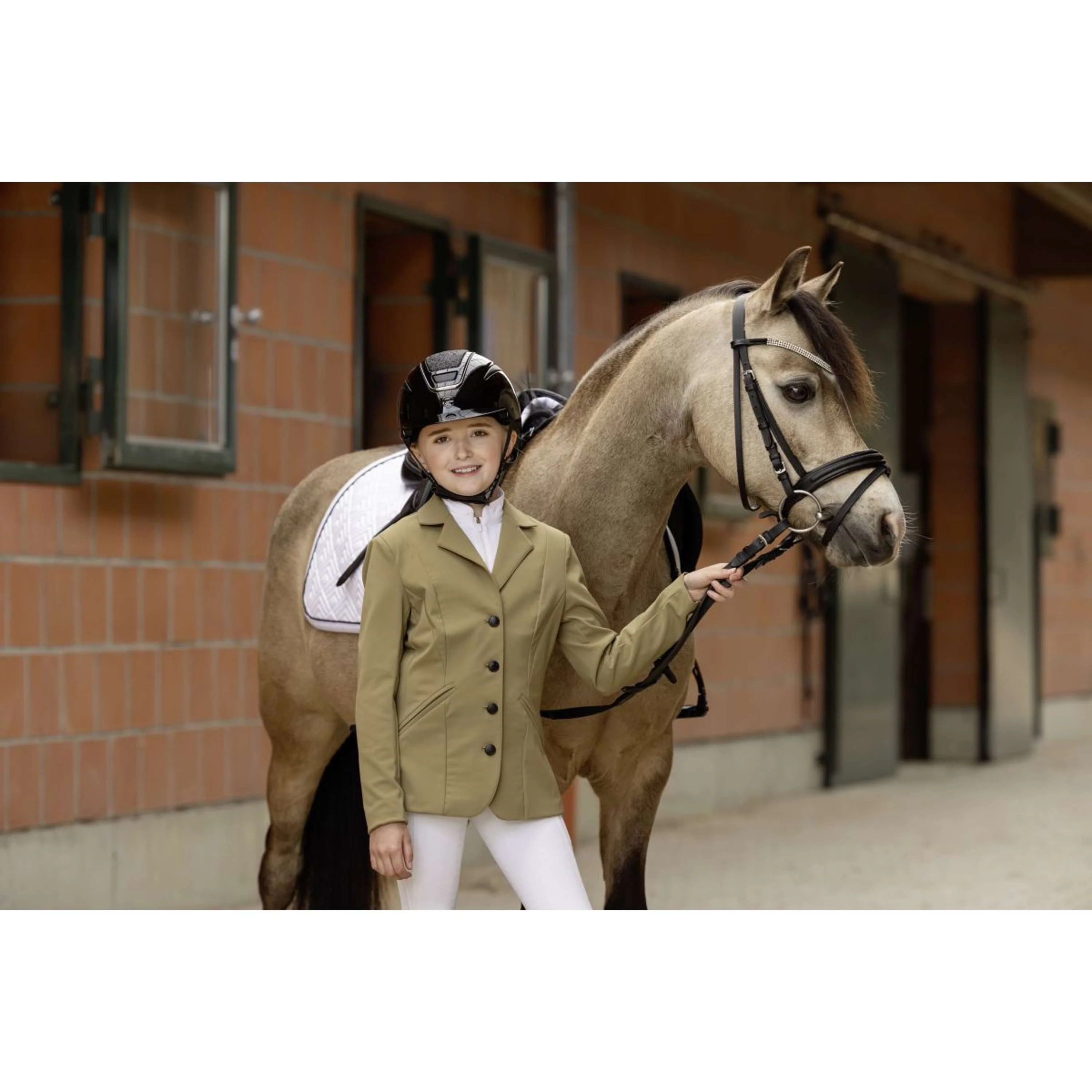 Covalliero Turnierjacket SS26 Kinder Nuss - Image 2
