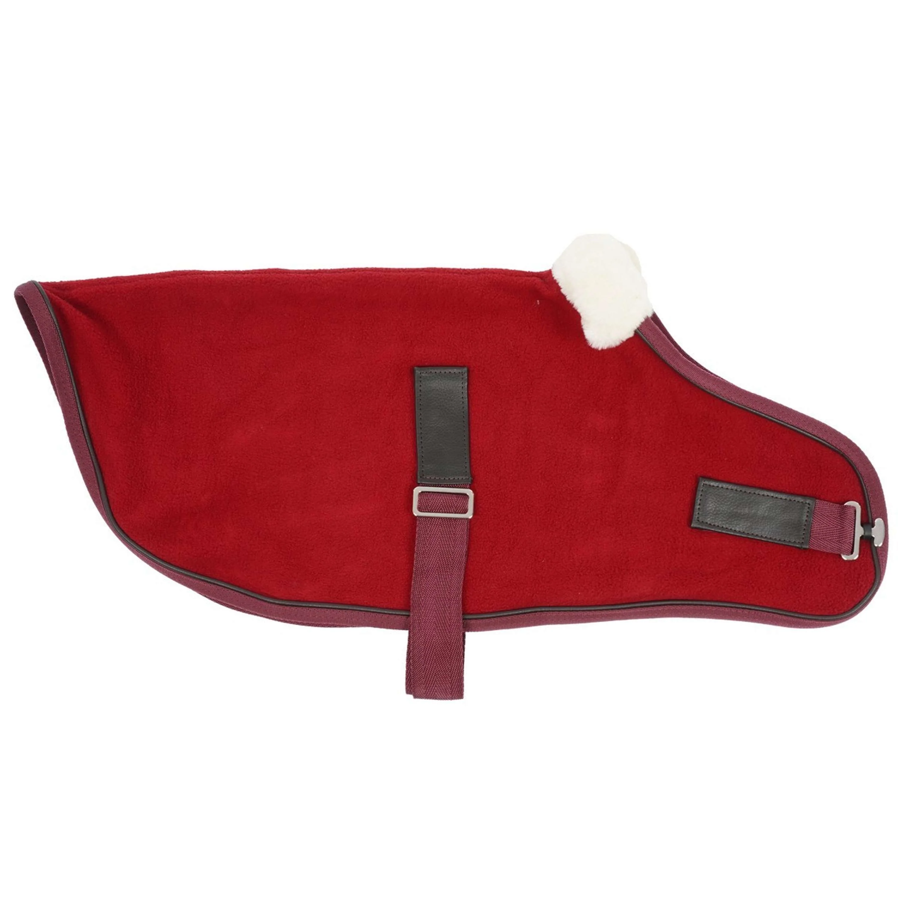 Diego & Louna Hundedecke Polar Bordeaux - Image 3