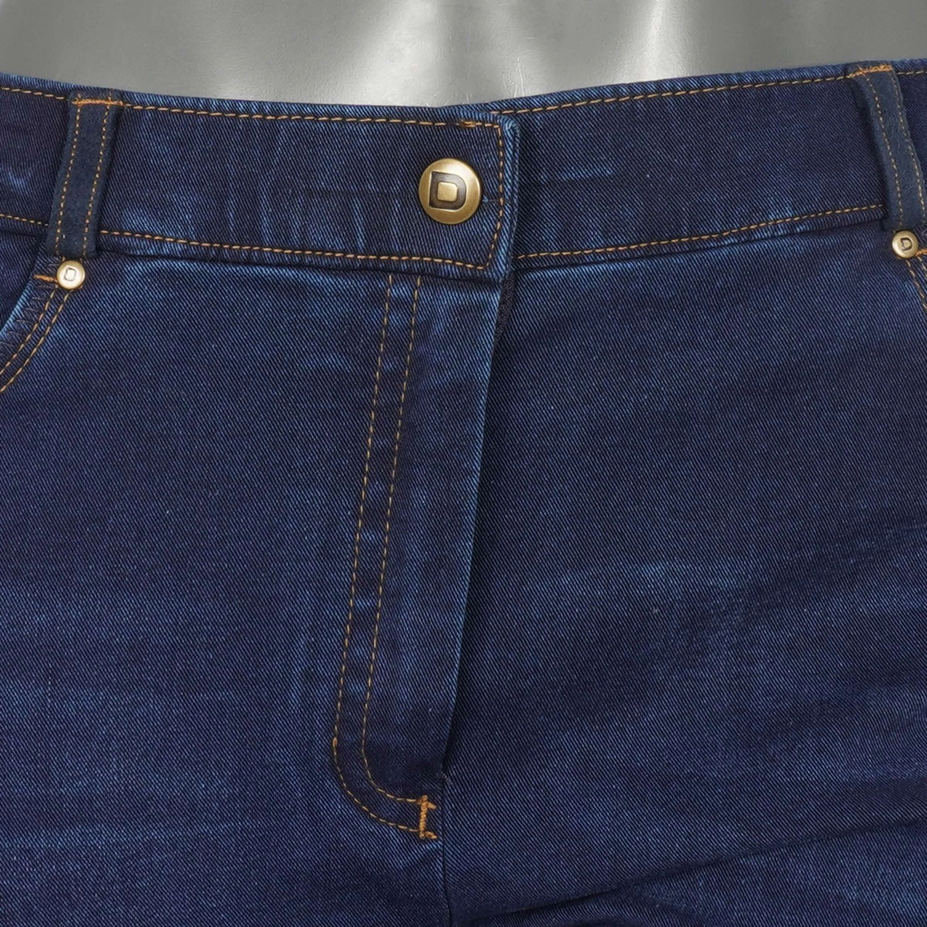 Dublin Reithose Shona Full Suede Sheet Blaue Denim/Navy - Image 5