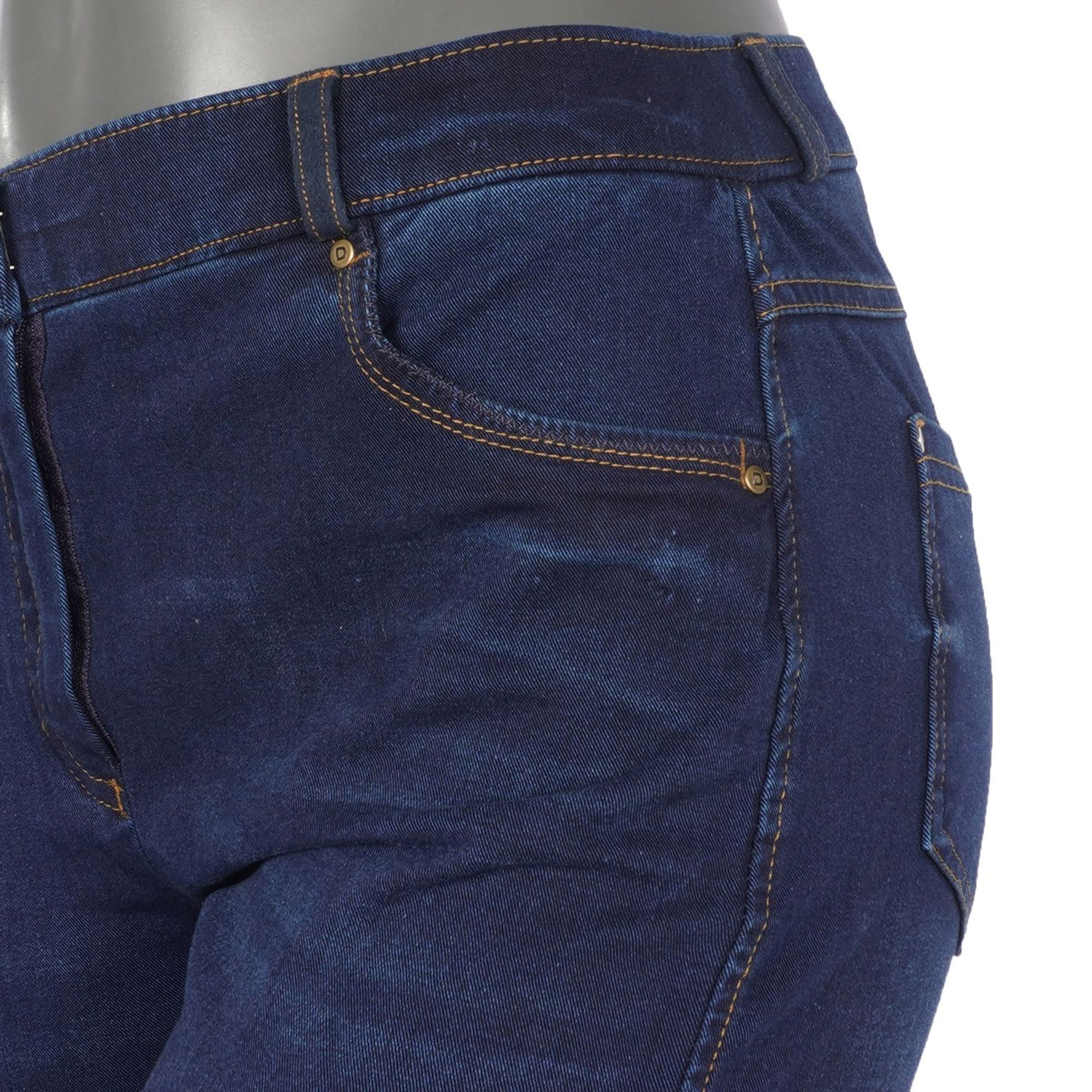 Dublin Reithose Shona Full Suede Sheet Blaue Denim/Navy - Image 7