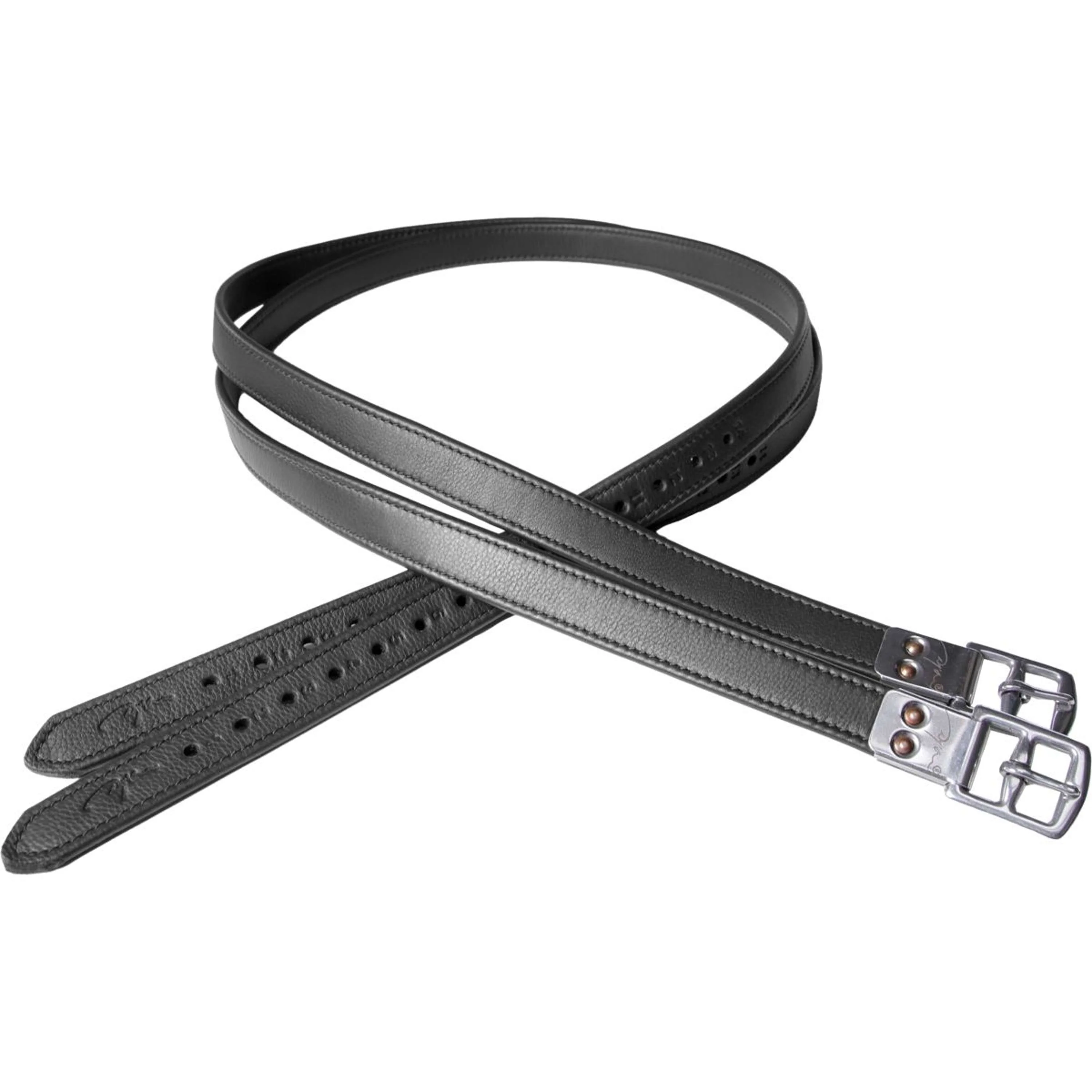 Dyon Steigbügelriemen Premium Soft Braun