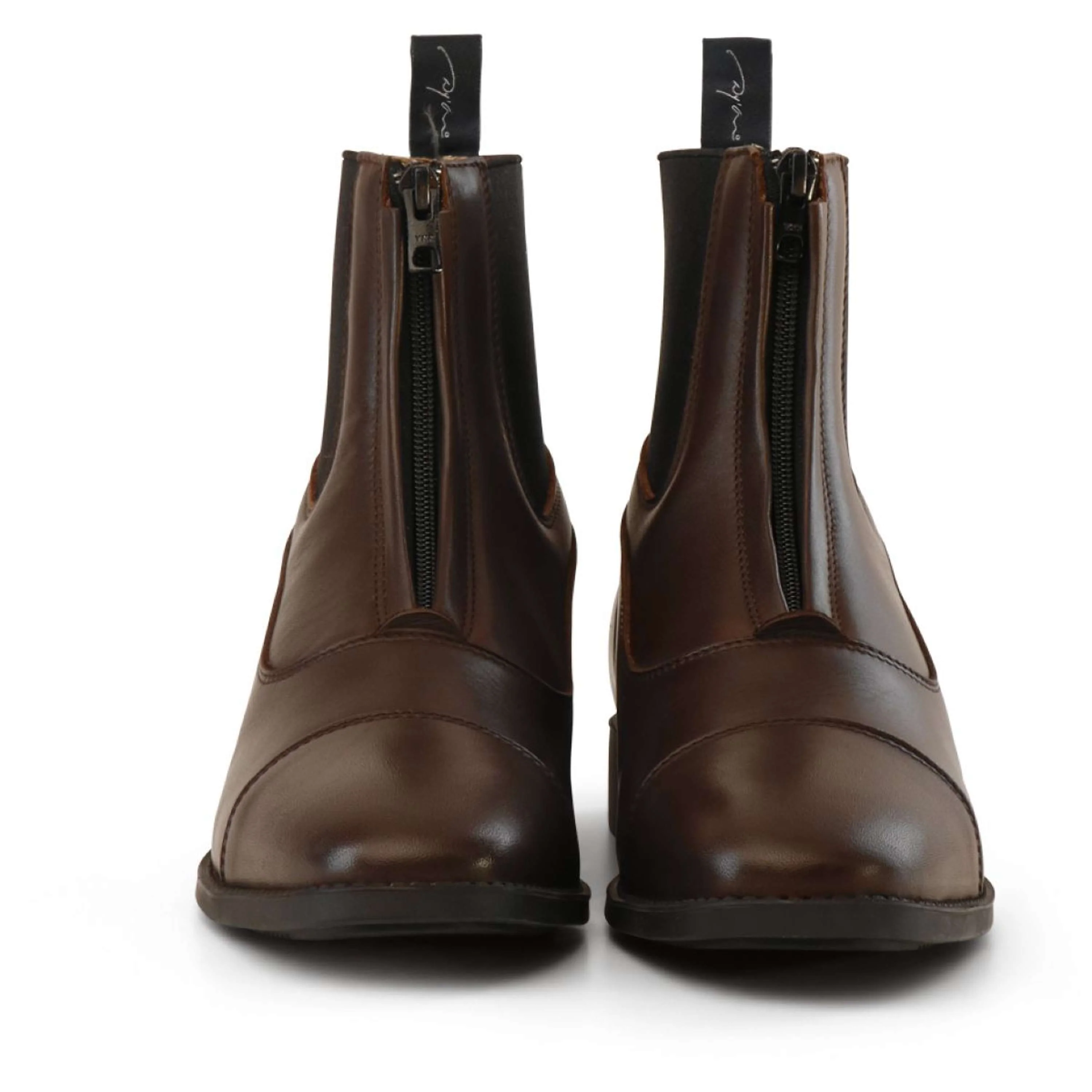 Dyon Stiefeletten Front Zipper Braun - Image 5