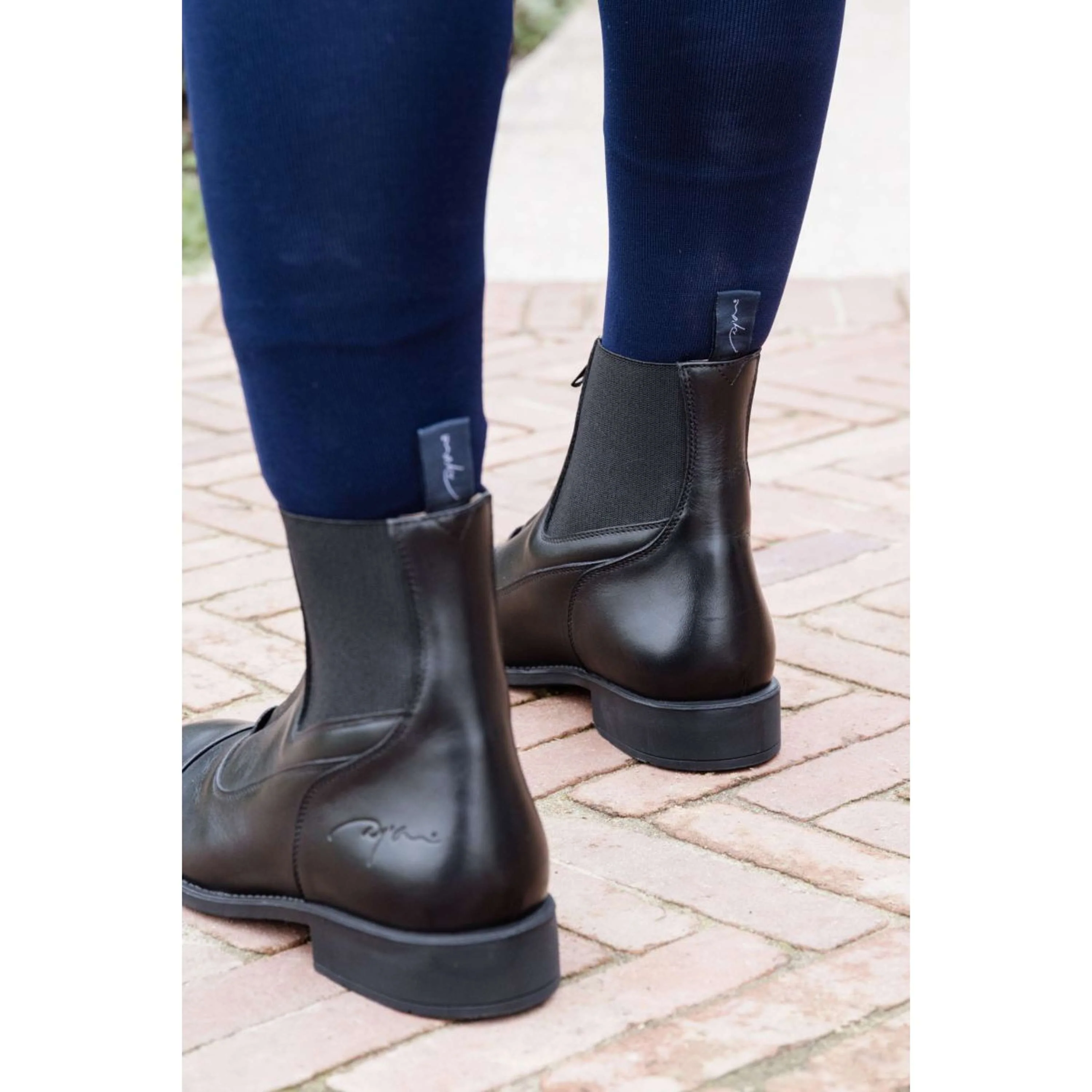 Dyon Stiefeletten Front Zipper Schwarz - Image 3