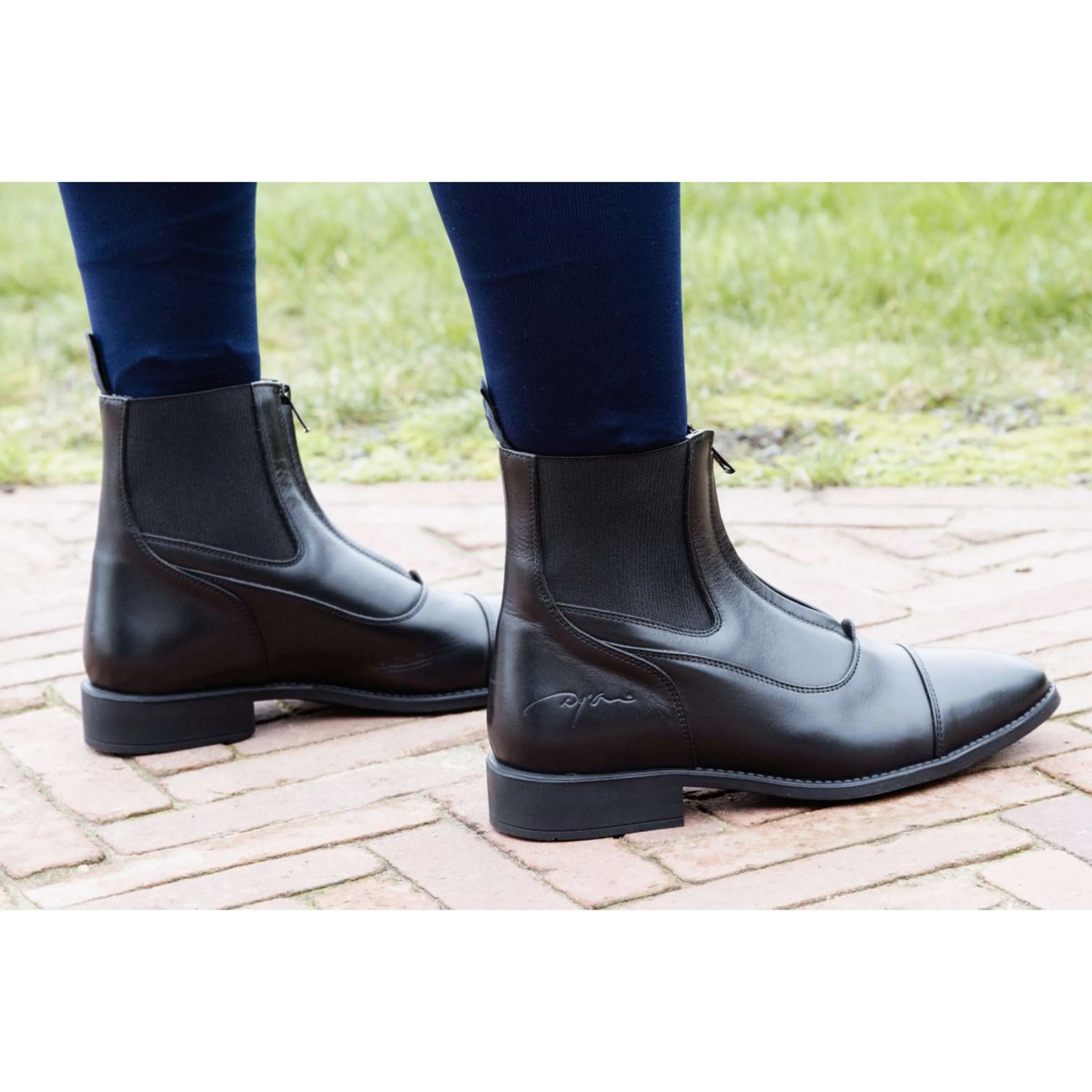 Dyon Stiefeletten Front Zipper Schwarz - Image 4