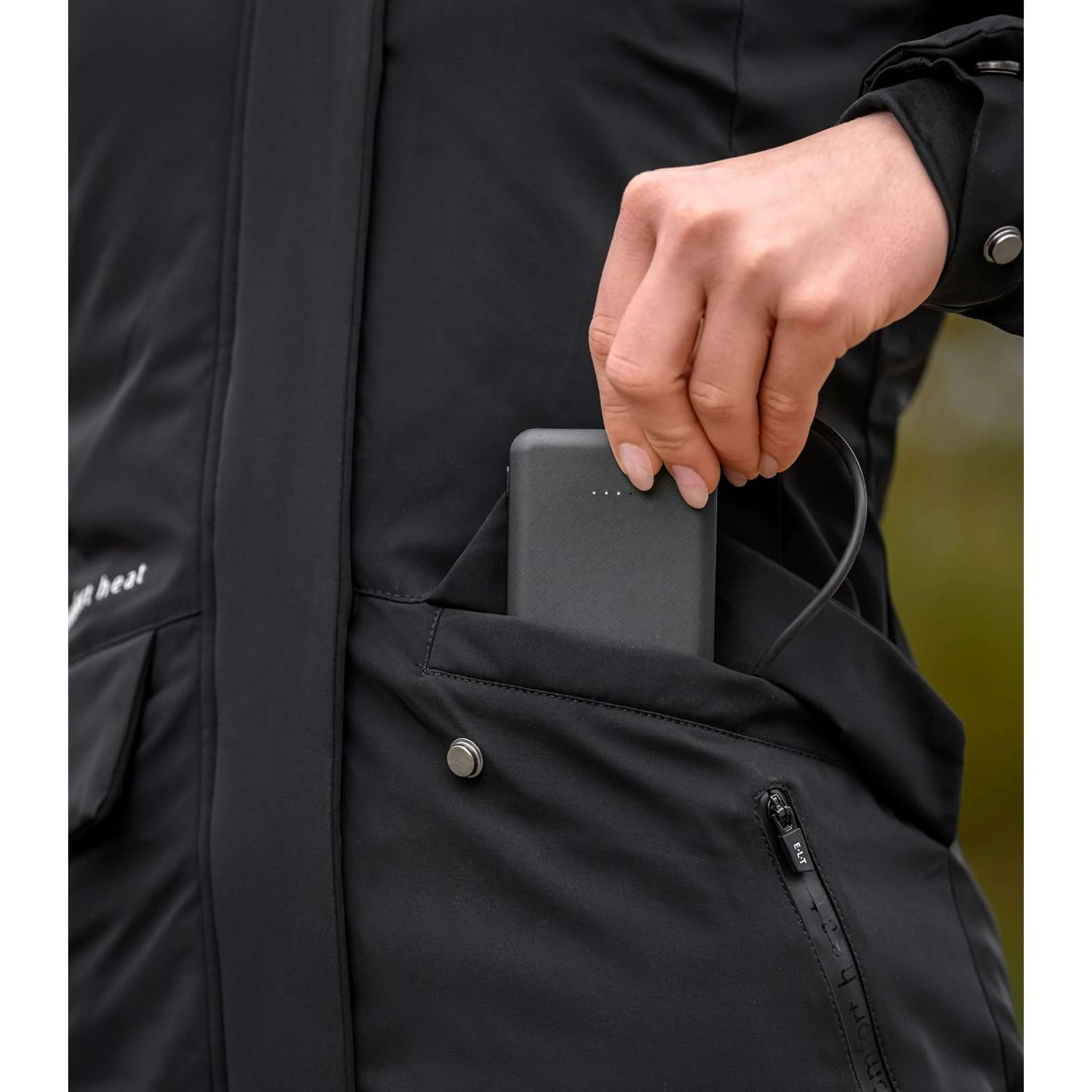 ELT Heizjacke Heated Comfort Schwarz - Image 4