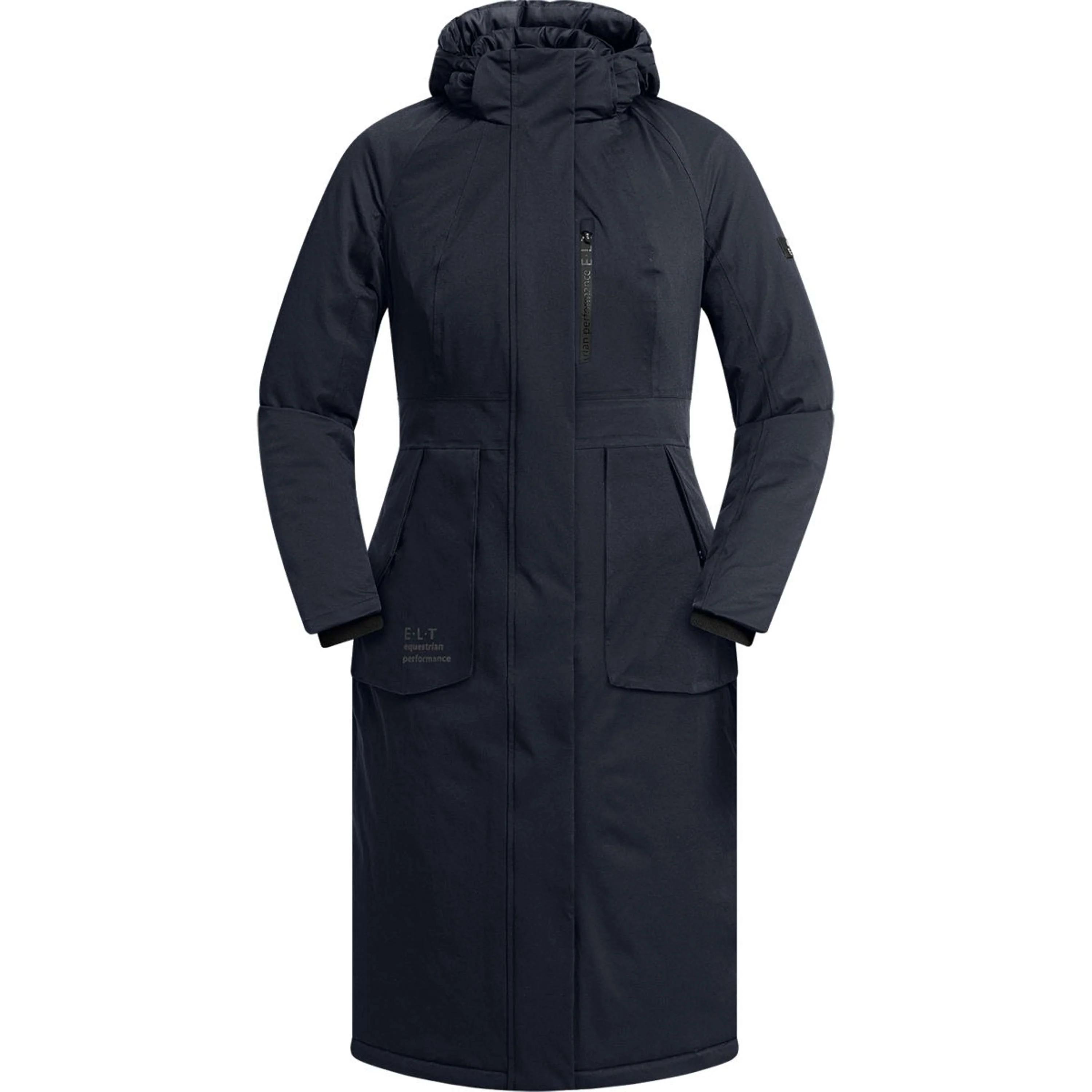 ELT Lange Jacke Opal Tiefblau - Image 2