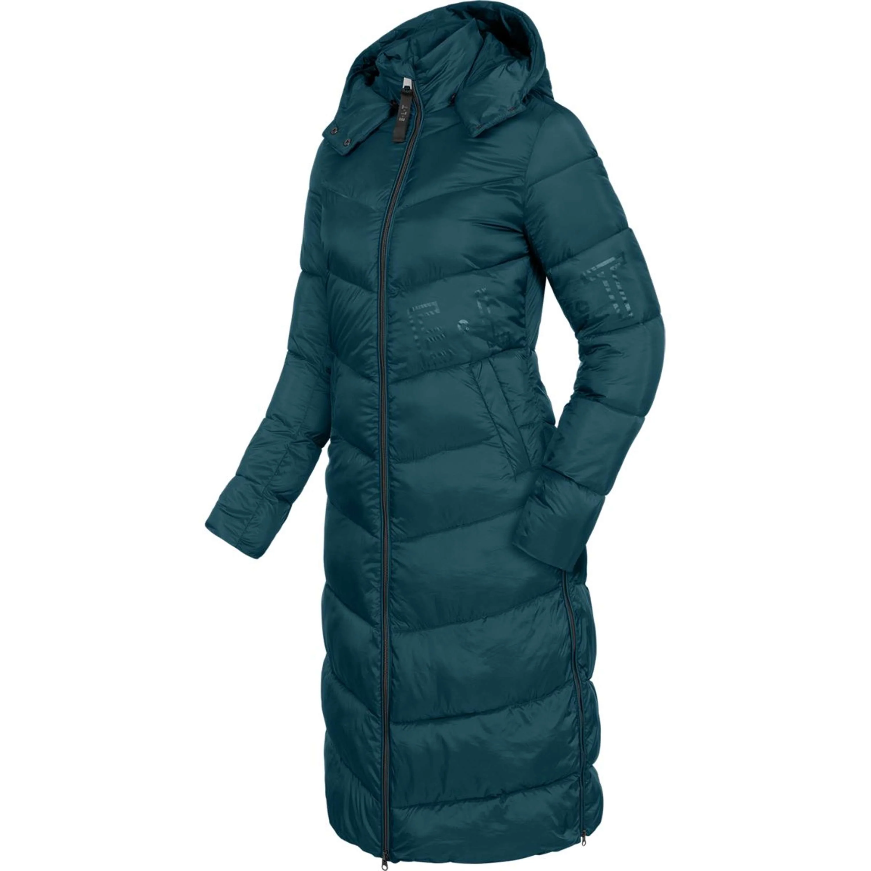 ELT Lange Jacke Oslo Petrol Blue