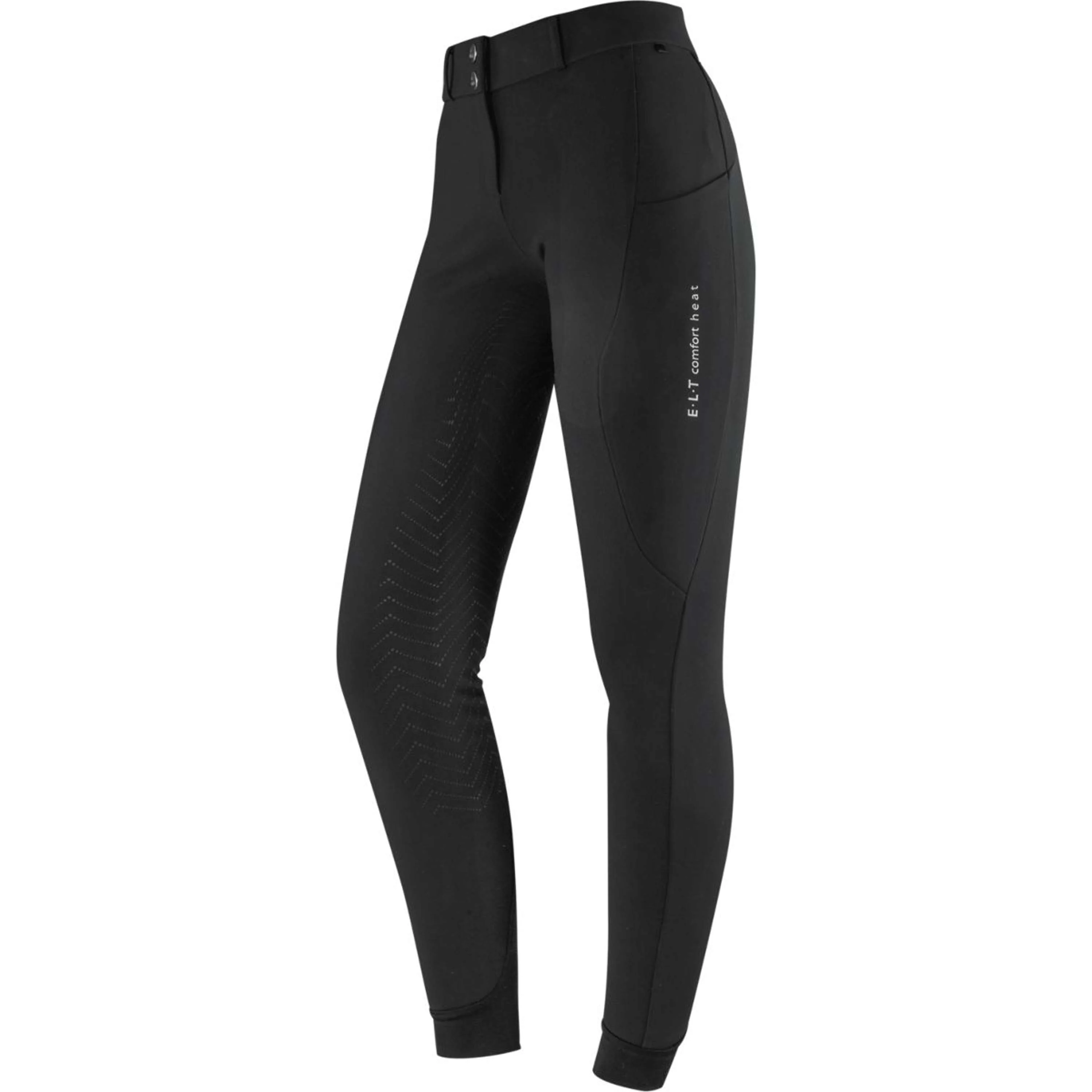 ELT Reithose Heated Comfort Schwarz