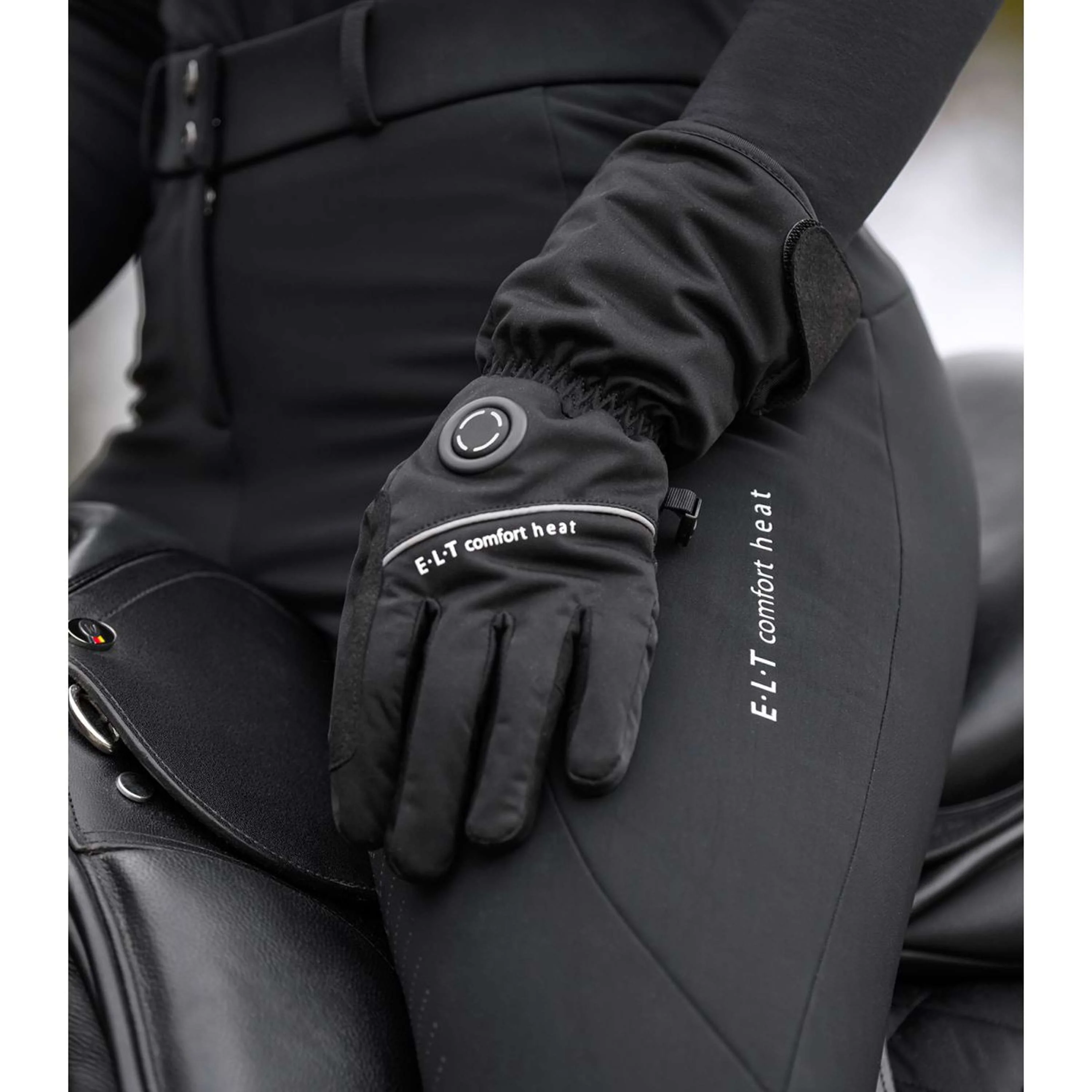 ELT Reithose Heated Comfort Schwarz - Image 4