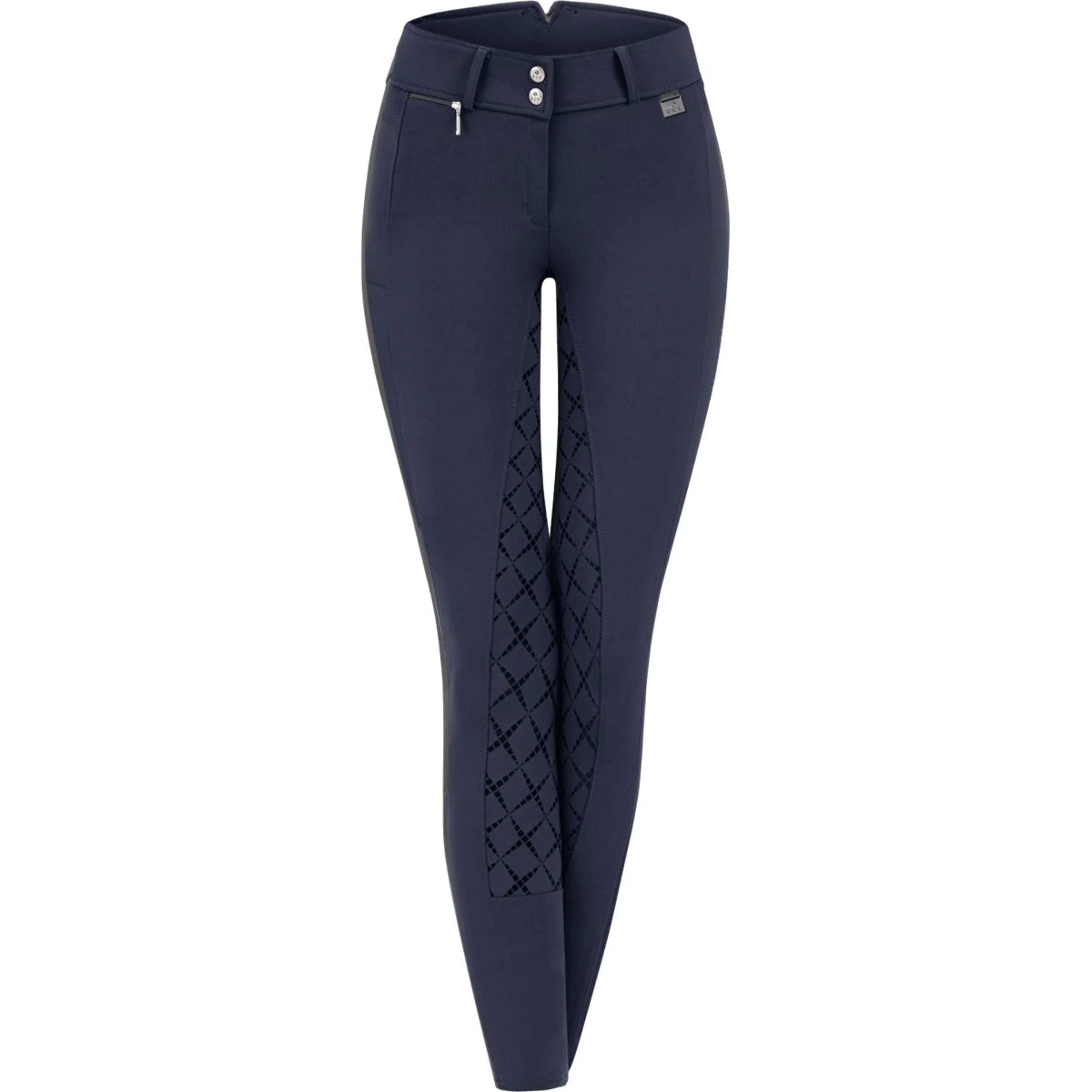 ELT Reithose Micro Sport High Waist Silikon Nightblue - Image 2