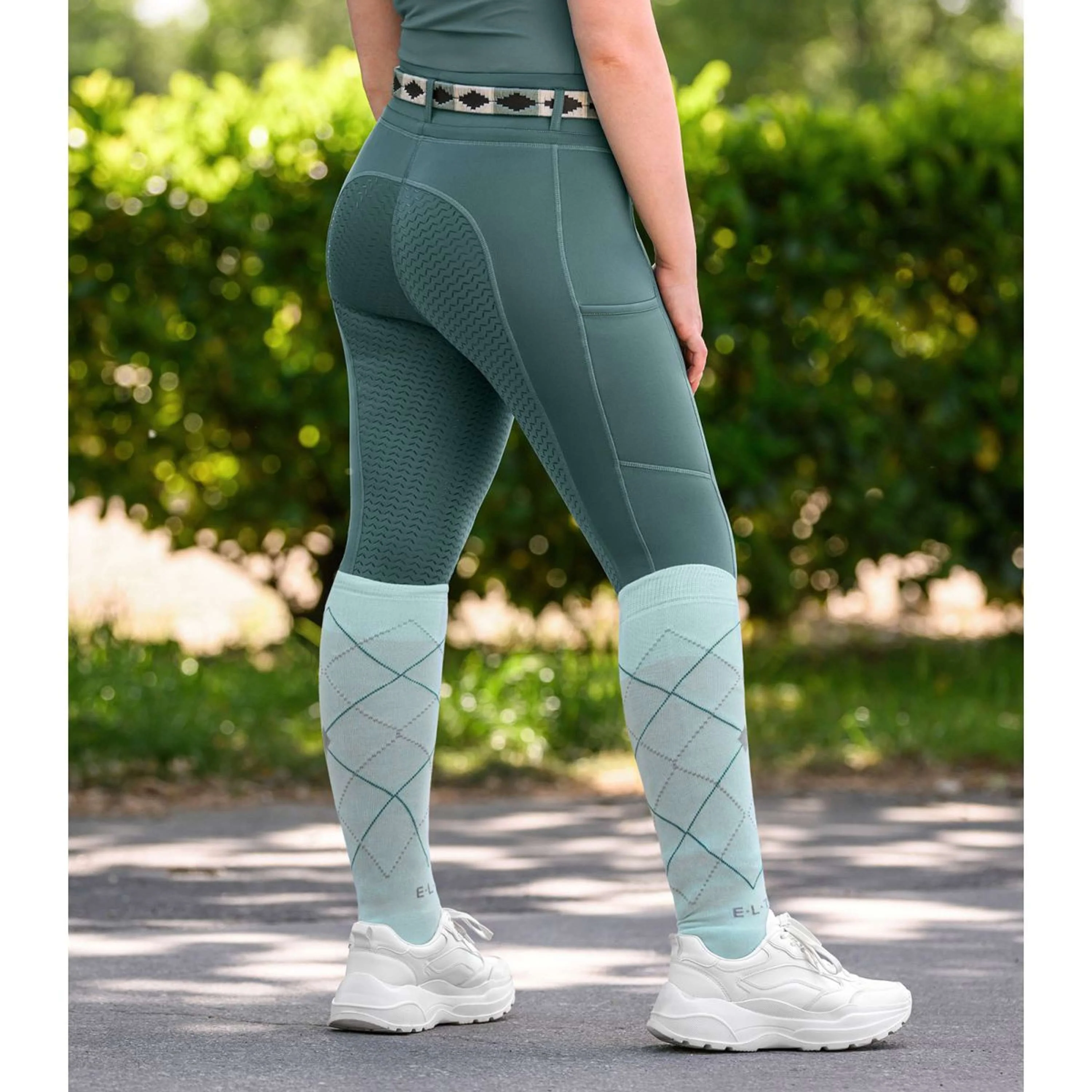 ELT Reitleggings Ella Pine Green - Image 3