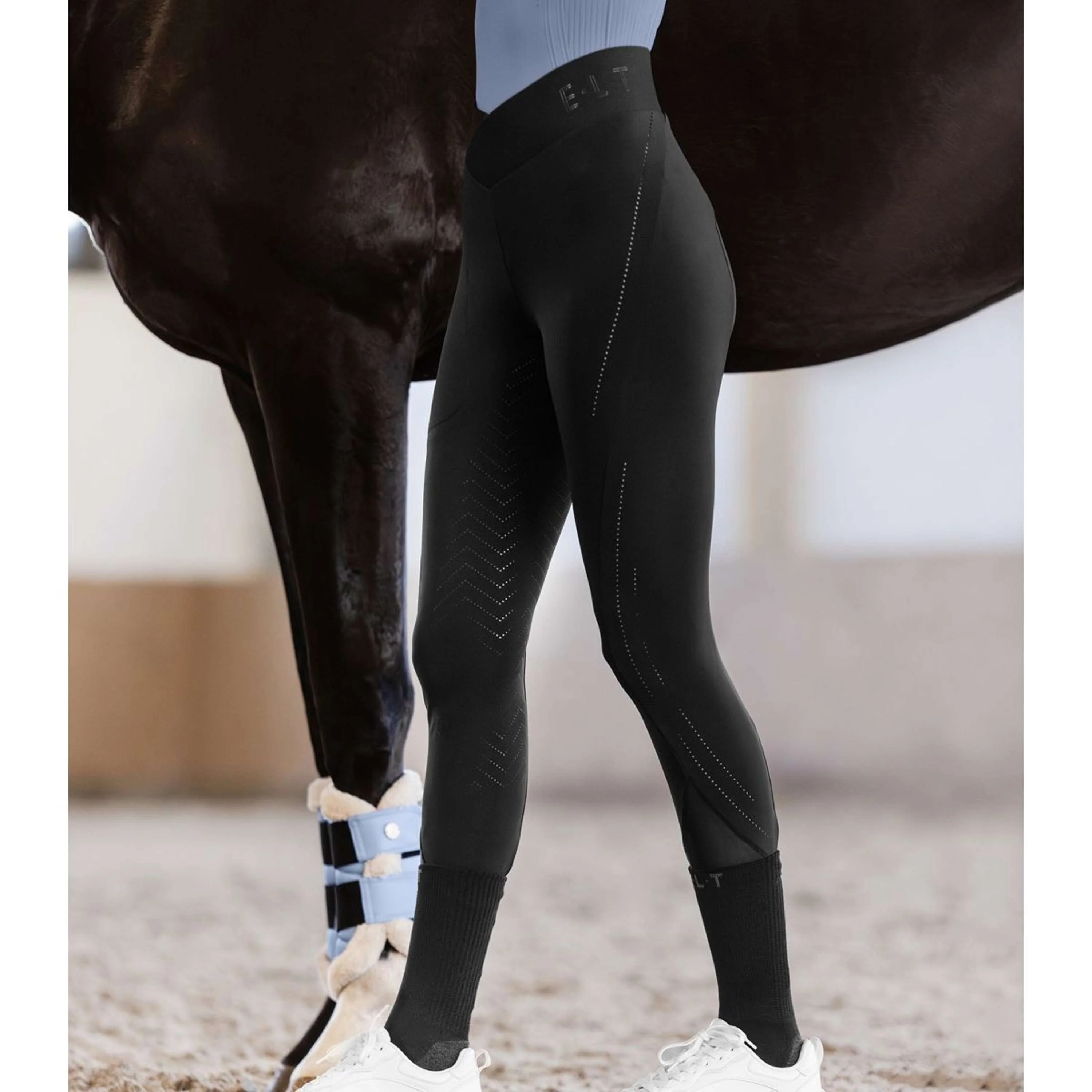 ELT Reitleggings Pia Damen Schwarz - Image 3