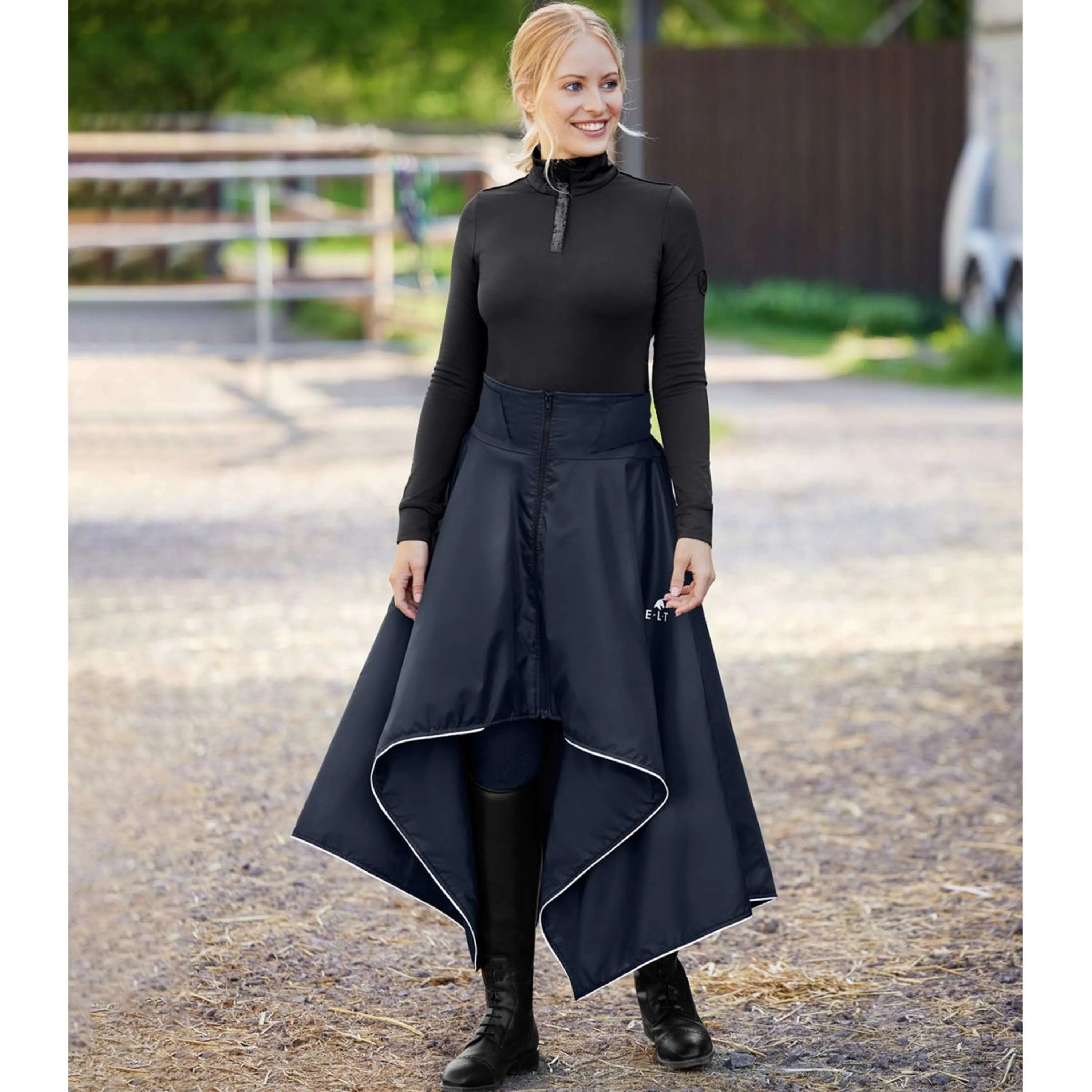 ELT Reitrock Lotta Thermo Nightblue - Image 5