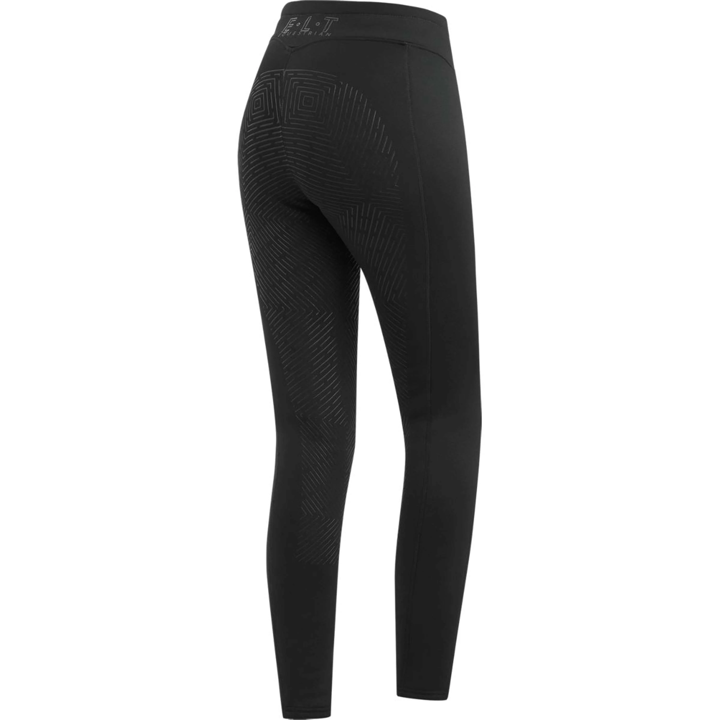 ELT Thermo-Reitleggings Teddy Rica Schwarz - Image 4