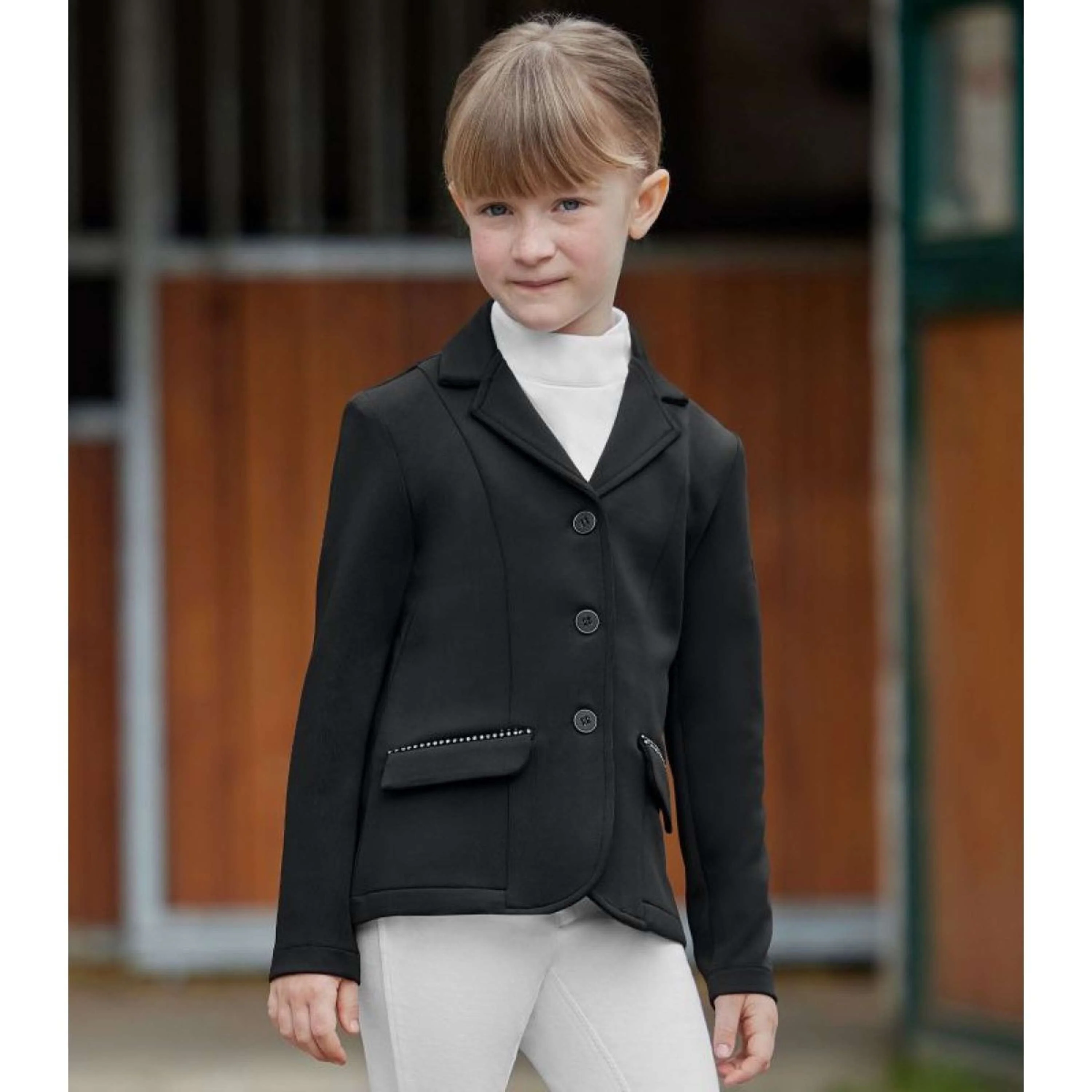 ELT Turnierjacket Lina Kinder Schwarz - Image 4