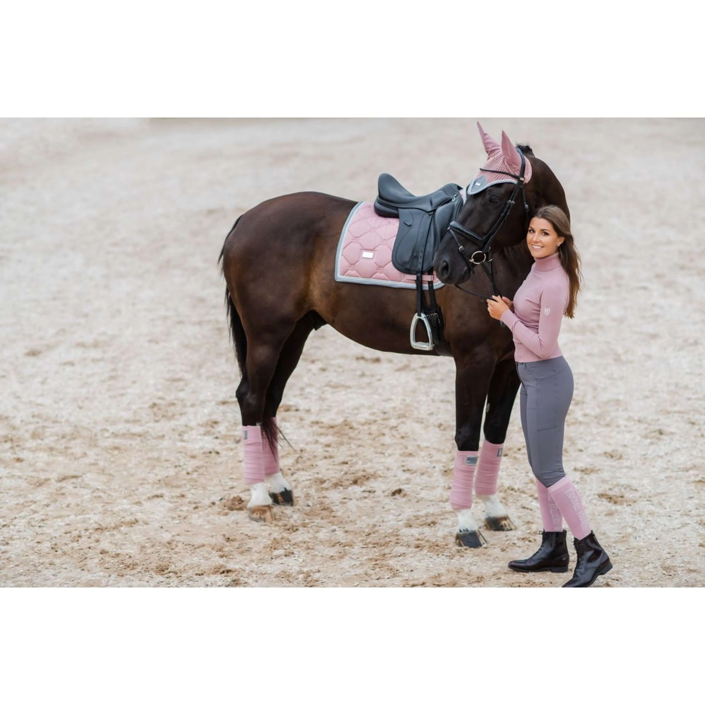 Equestrian Stockholm Bandagen Rosa - Image 3