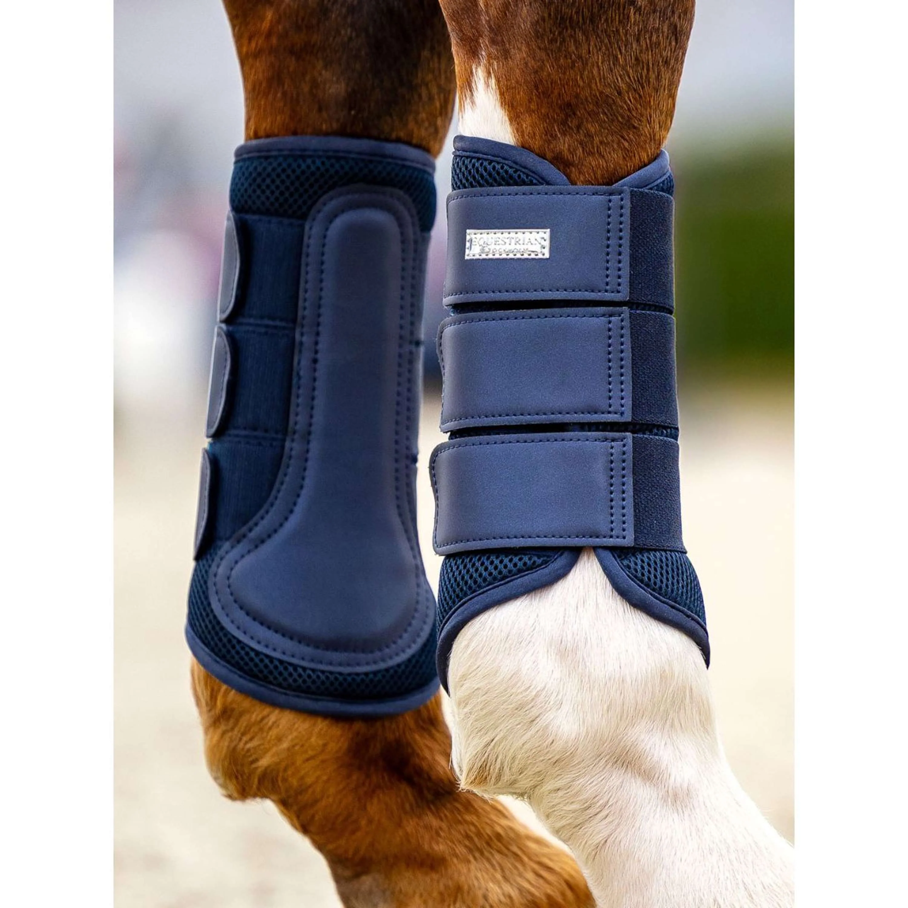 Equestrian Stockholm Gamaschen Classic Mesh Midnight Blue - Image 2