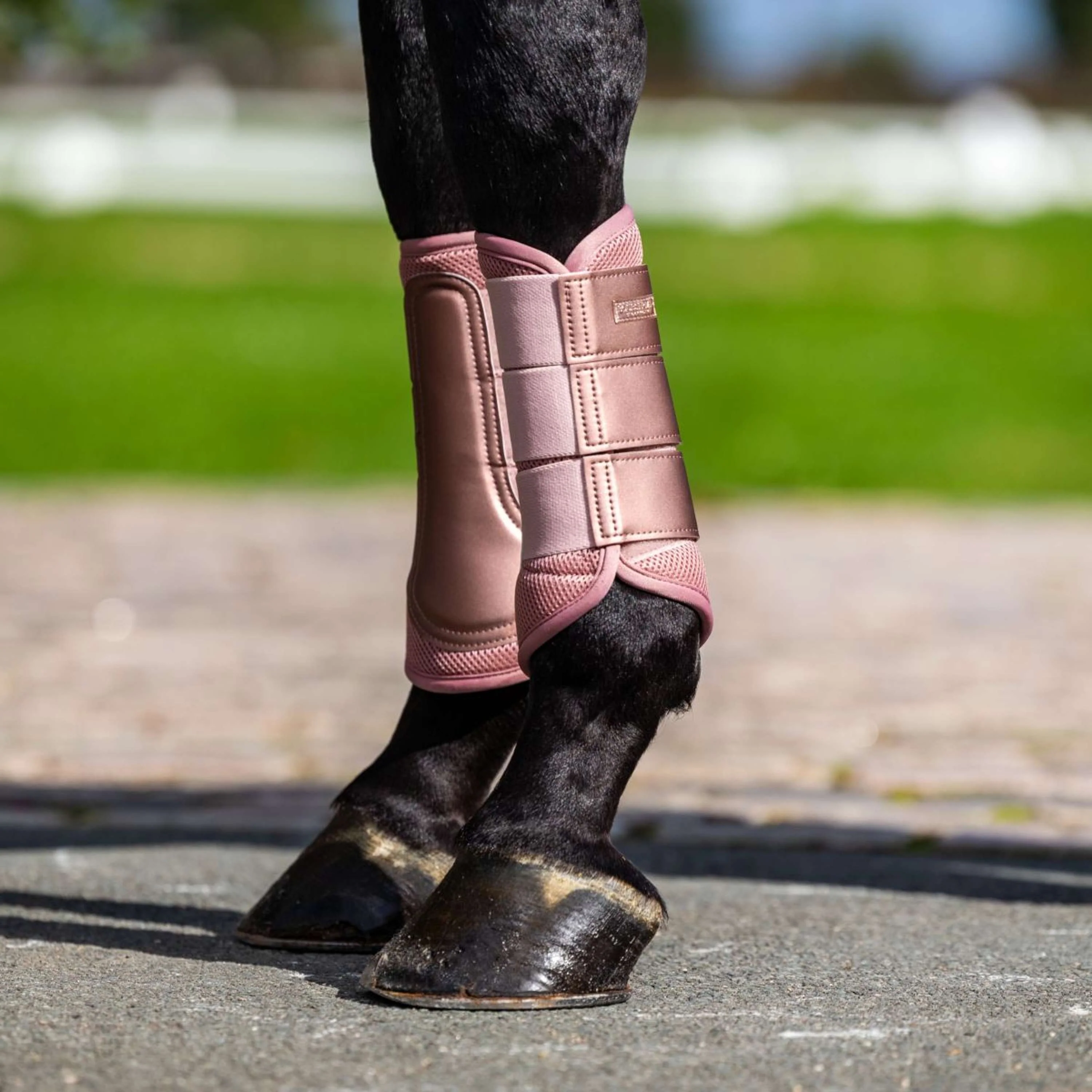 Equestrian Stockholm Gamaschen Classic Mesh Midsummer Blush - Image 2