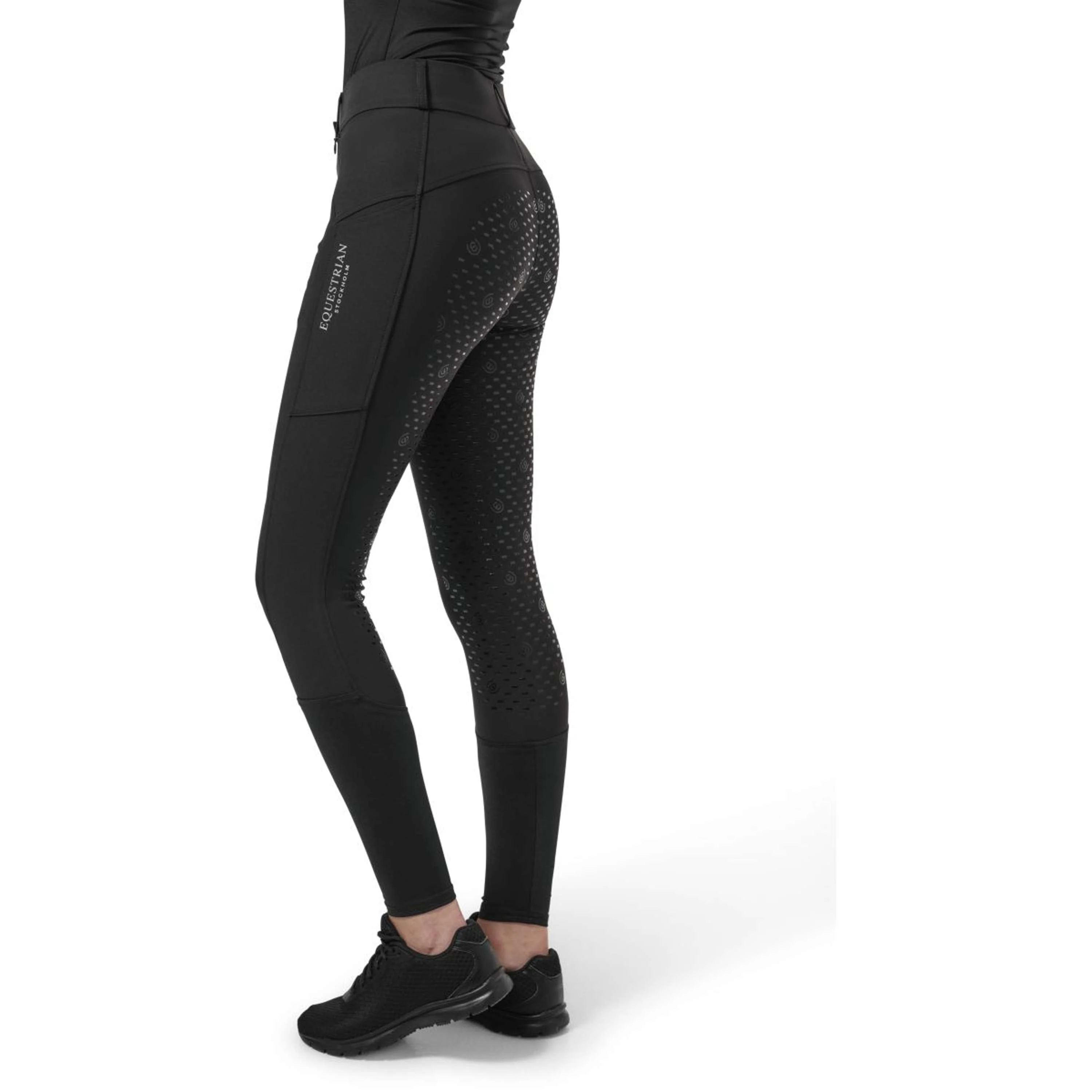 Equestrian Stockholm Reithose Elite Dressage Schwarz - Image 6