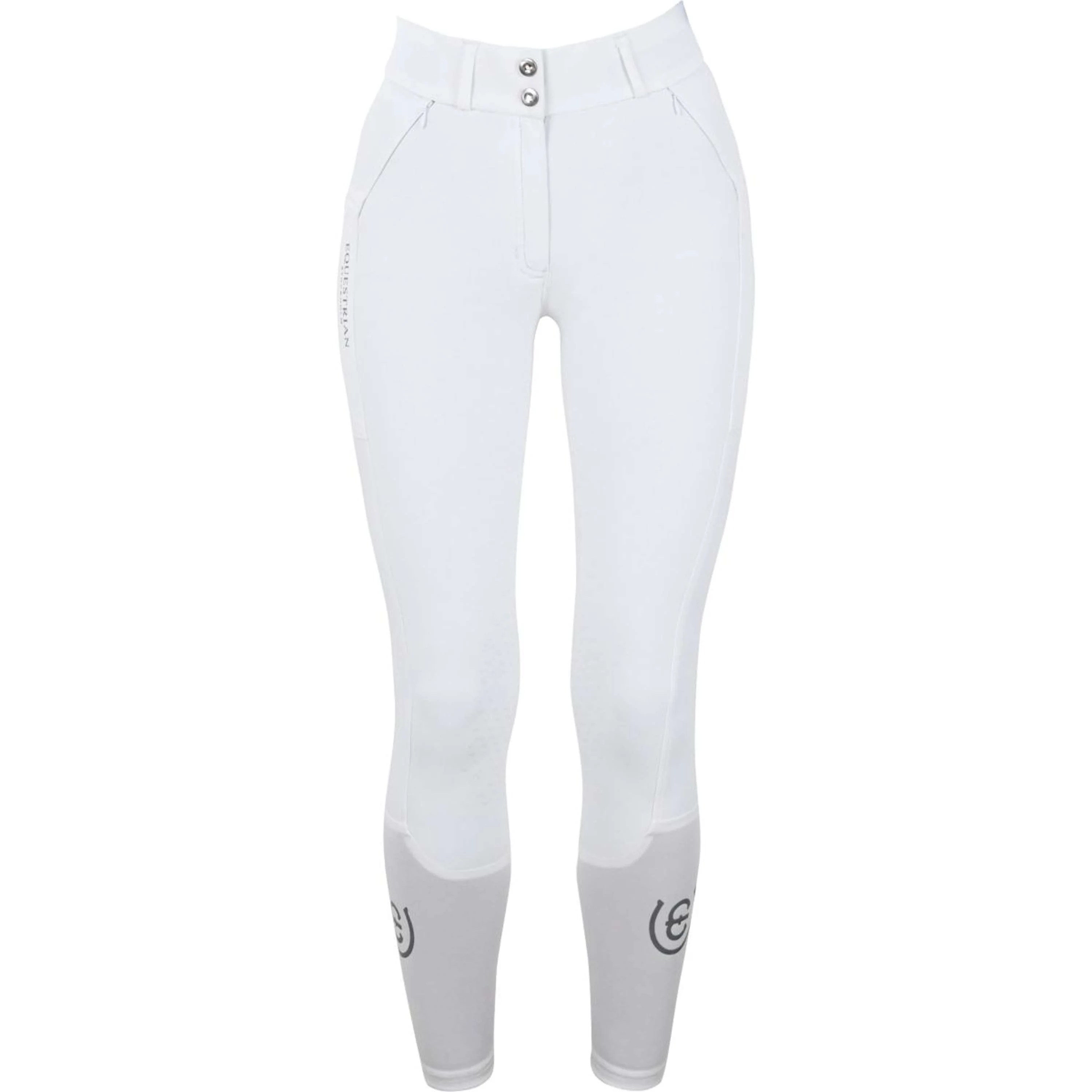 Equestrian Stockholm Reithose Elite Jump Weiß