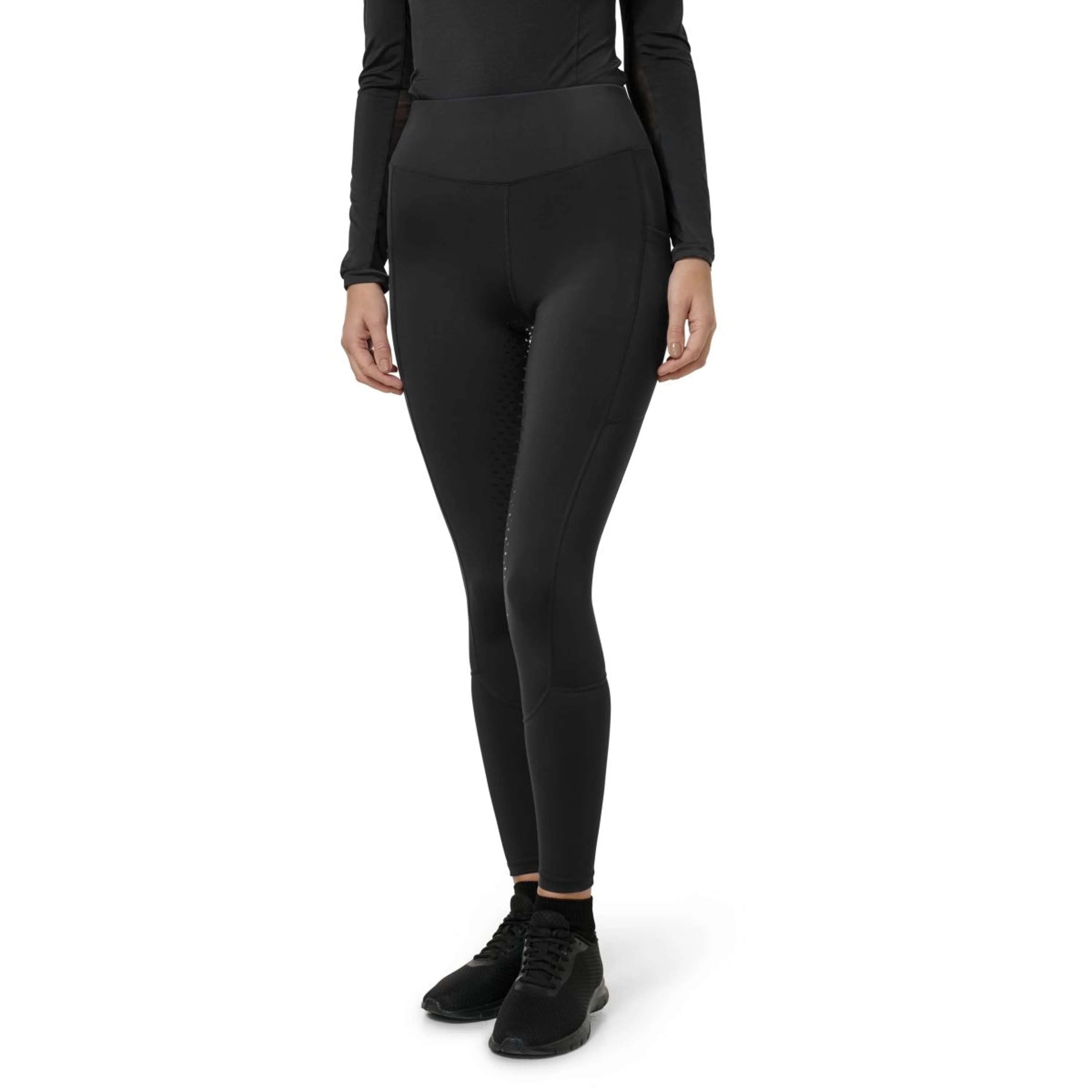 Equestrian Stockholm Reitleggings Movement Dressage All Black - Image 4