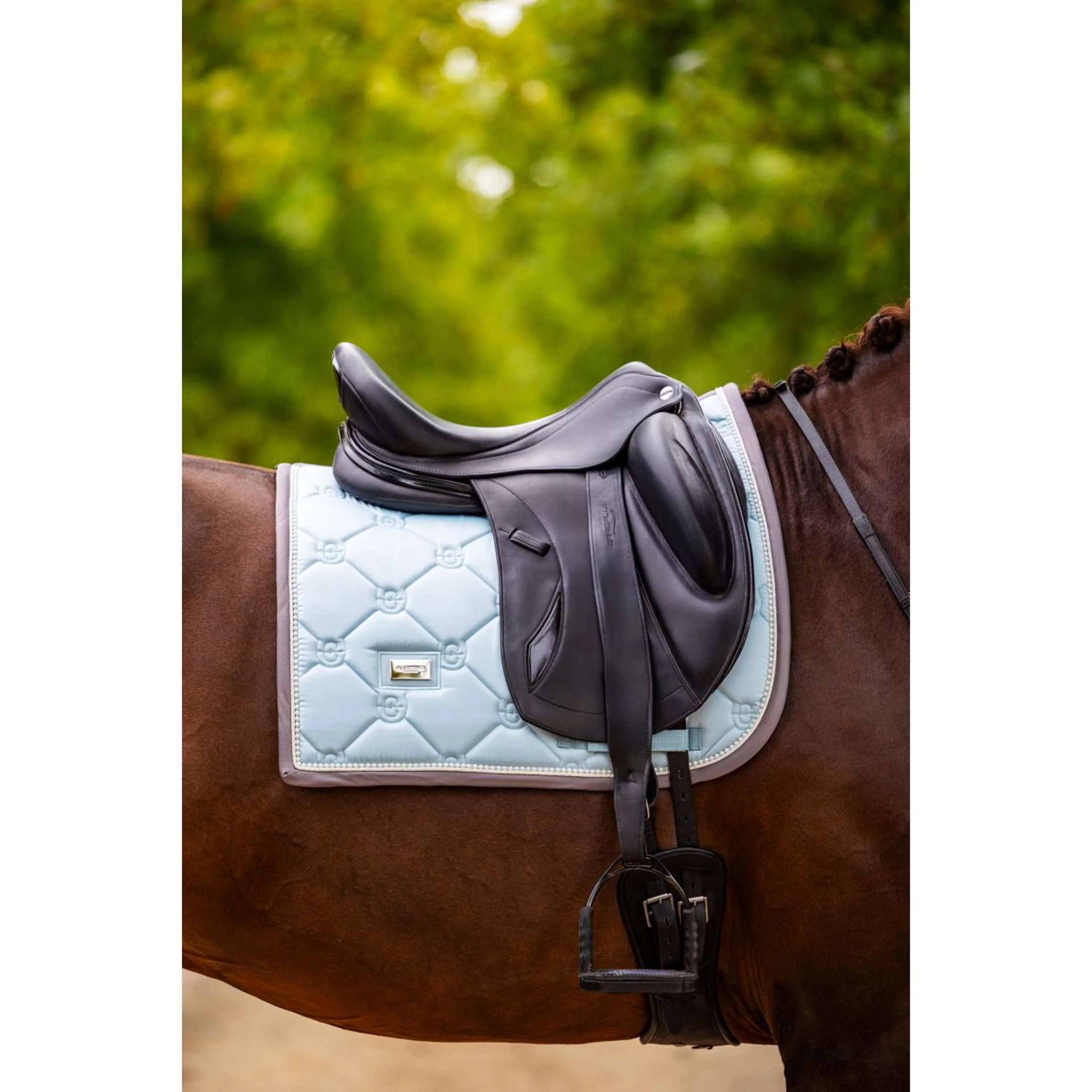 Equestrian Stockholm Schabracke Dressur Ice Blue - Image 2