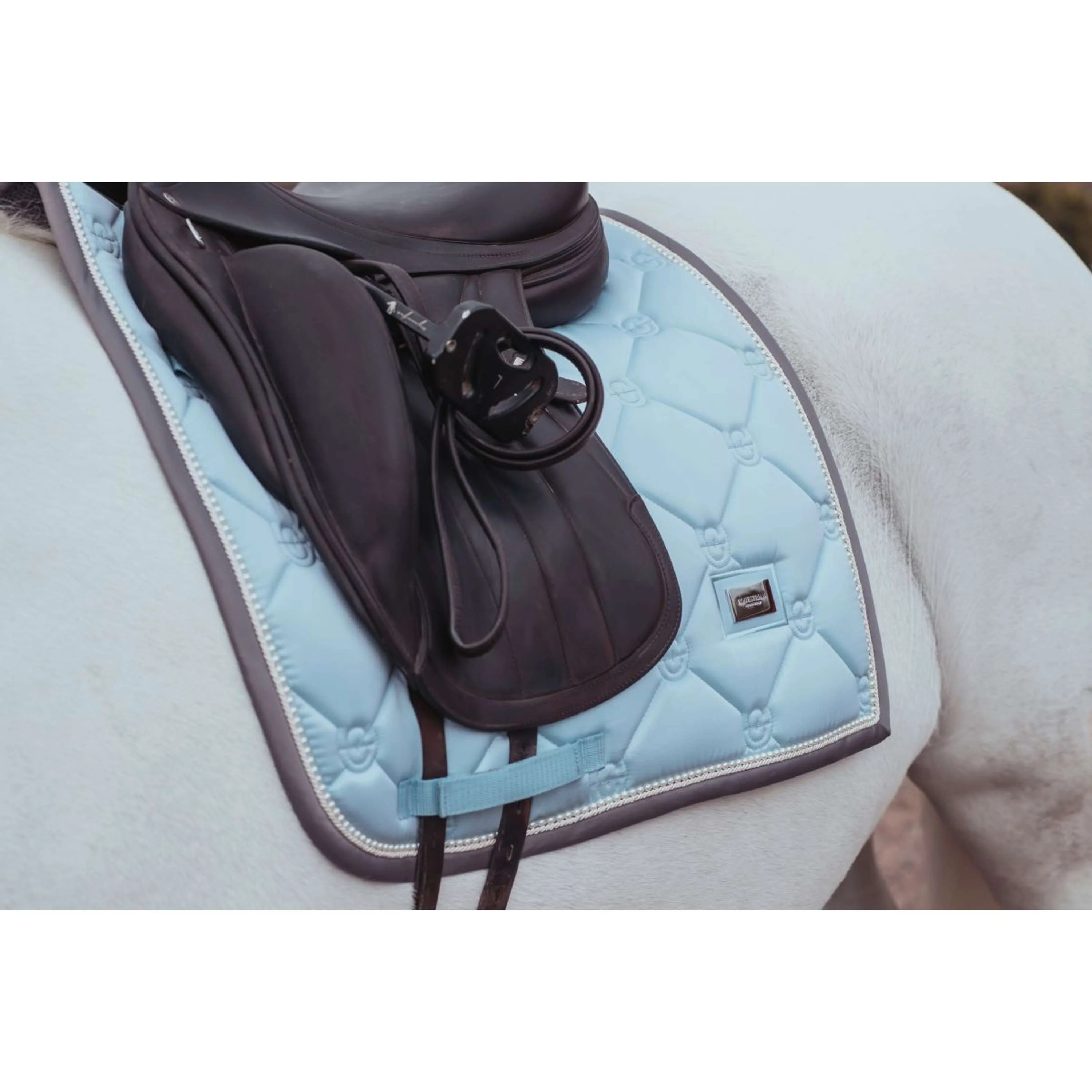 Equestrian Stockholm Schabracke Dressur Ice Blue - Image 8