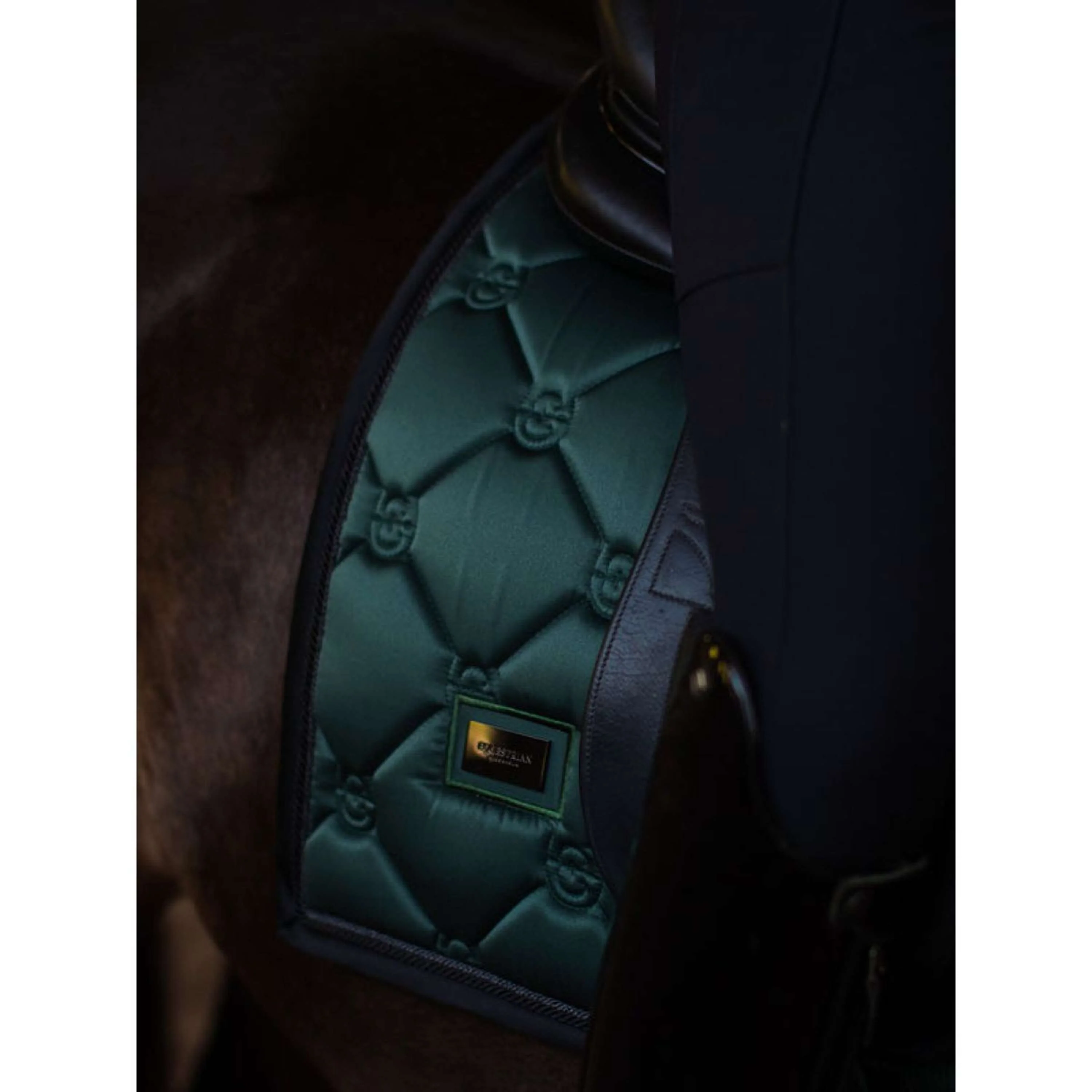 Equestrian Stockholm Schabracke Dressur Sycamore Green - Image 3