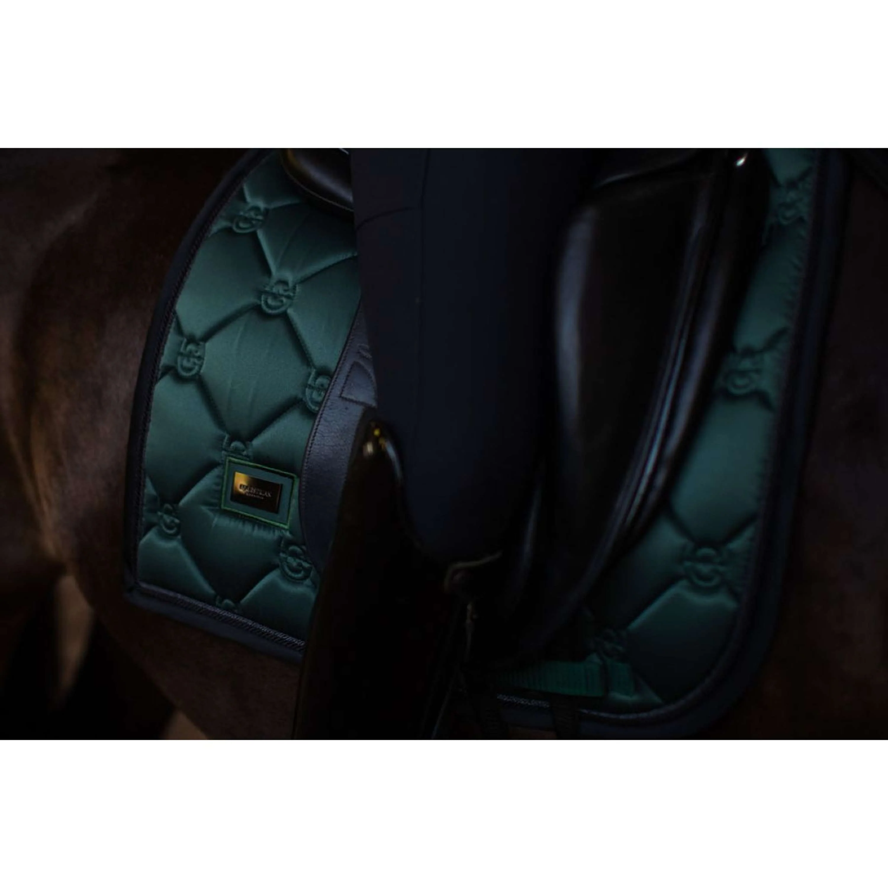 Equestrian Stockholm Schabracke Dressur Sycamore Green - Image 4