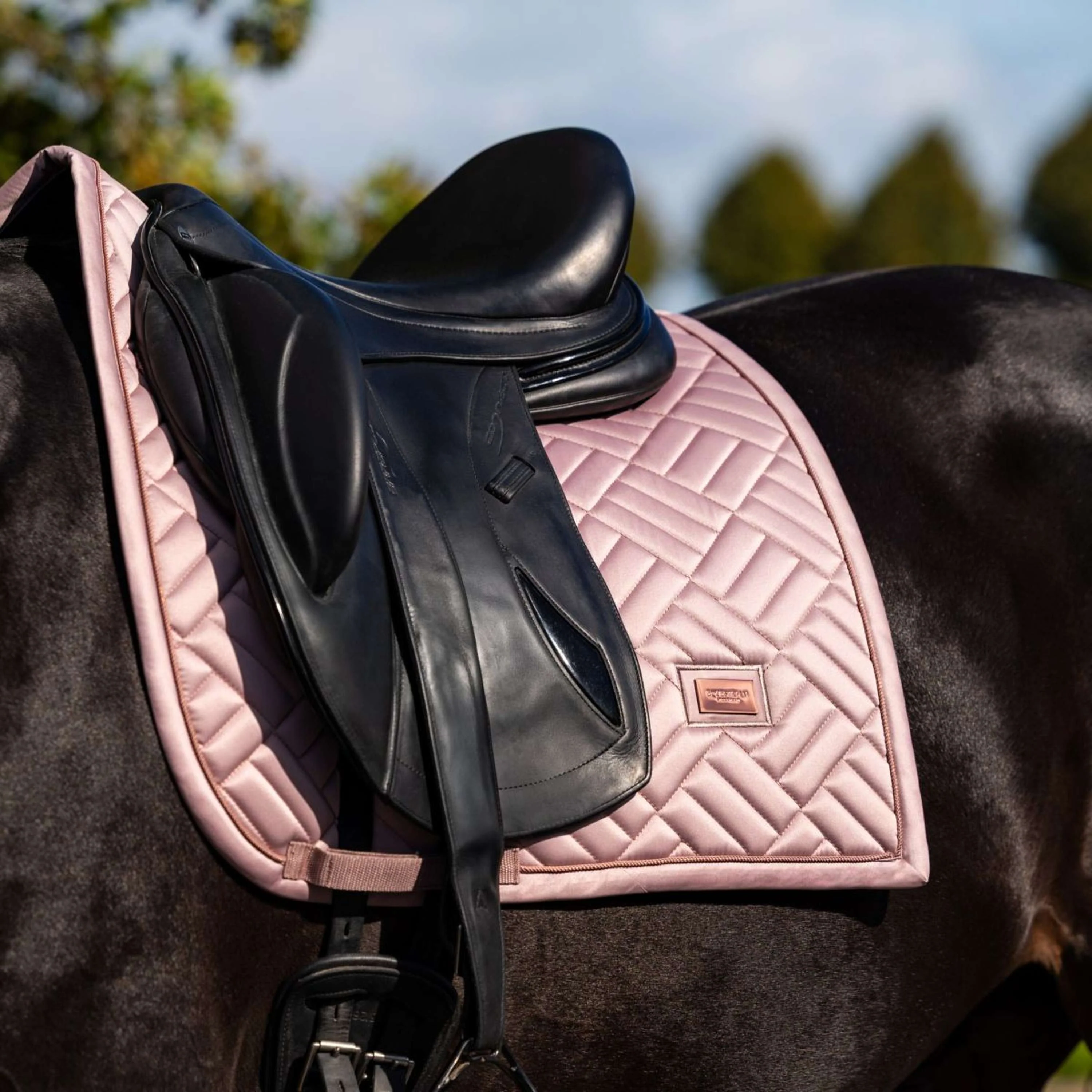 Equestrian Stockholm Schabracke Modern Dressur Midsummer Blush - Image 2