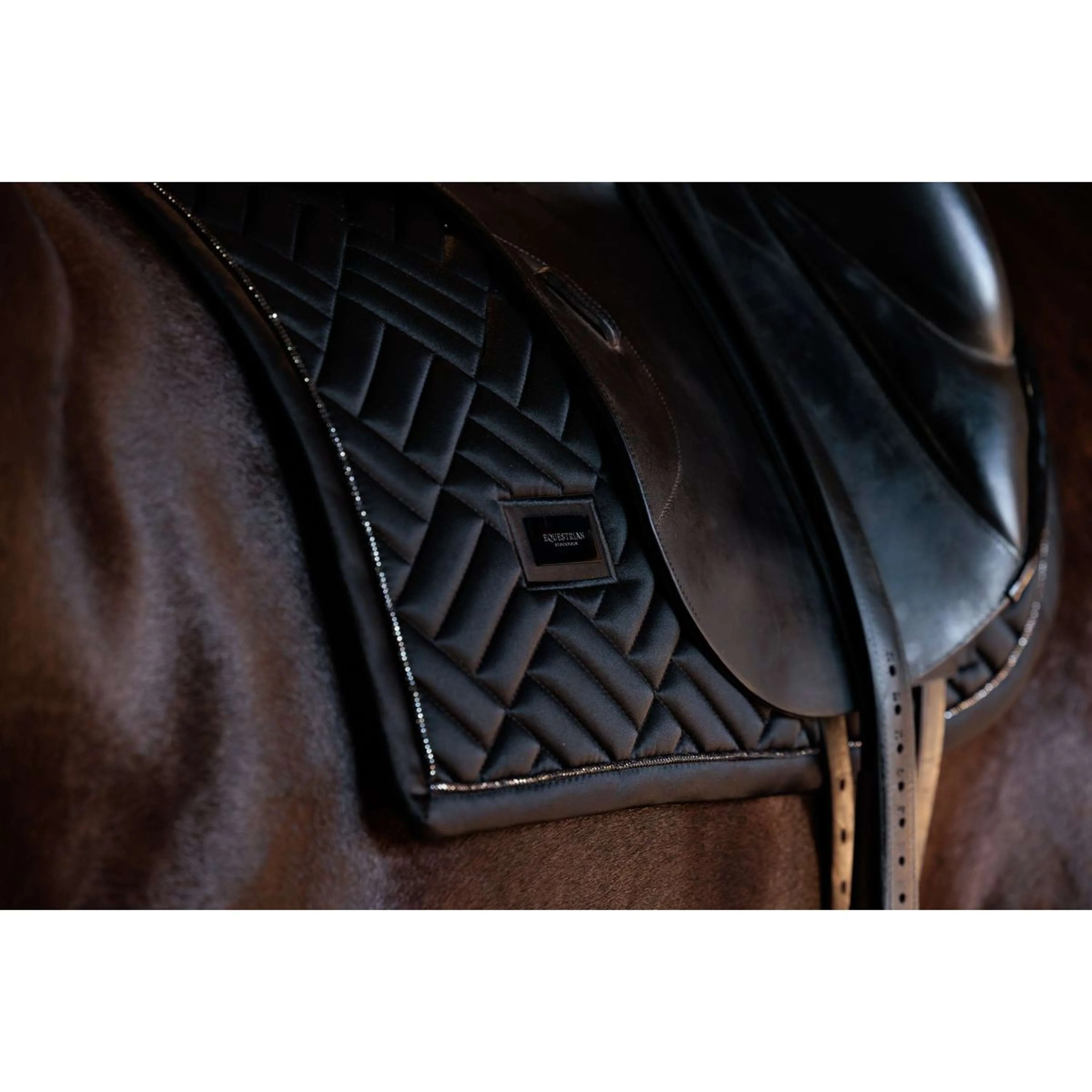 Equestrian Stockholm Schabracke Modern Dressur Schwarz - Image 5