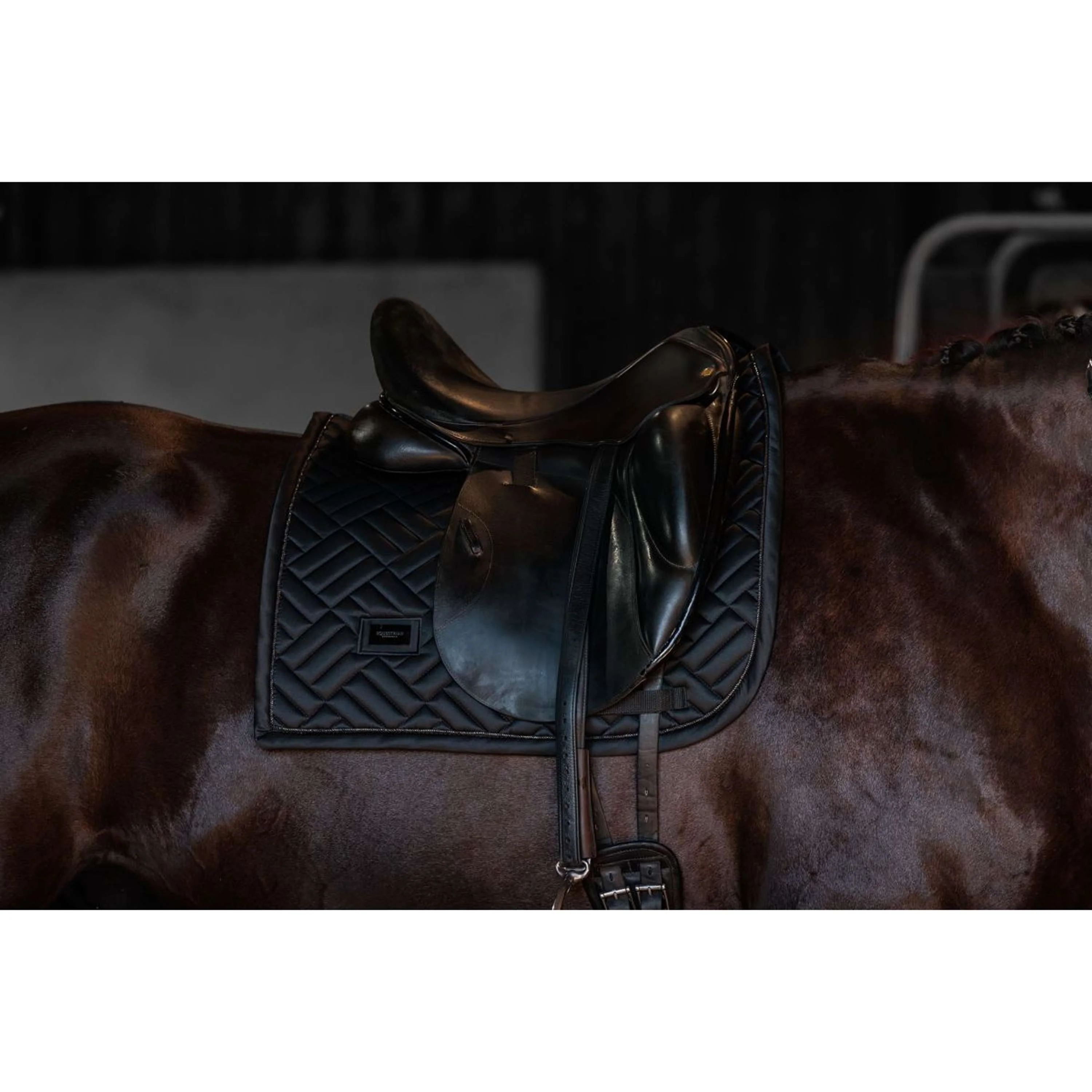 Equestrian Stockholm Schabracke Modern Dressur Schwarz - Image 6