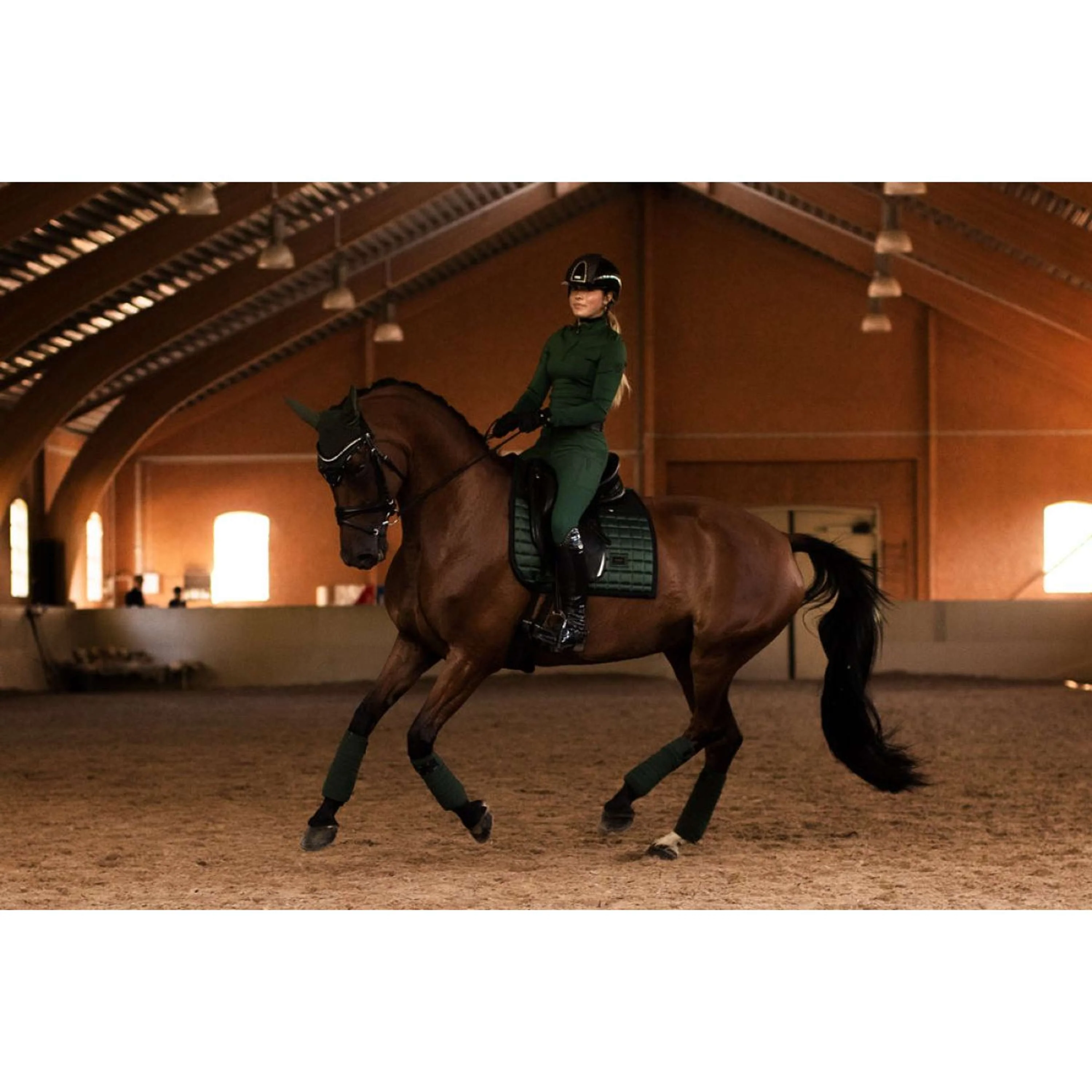 Equestrian Stockholm Schabracke Sportive Dressur Sycamore Green - Image 2
