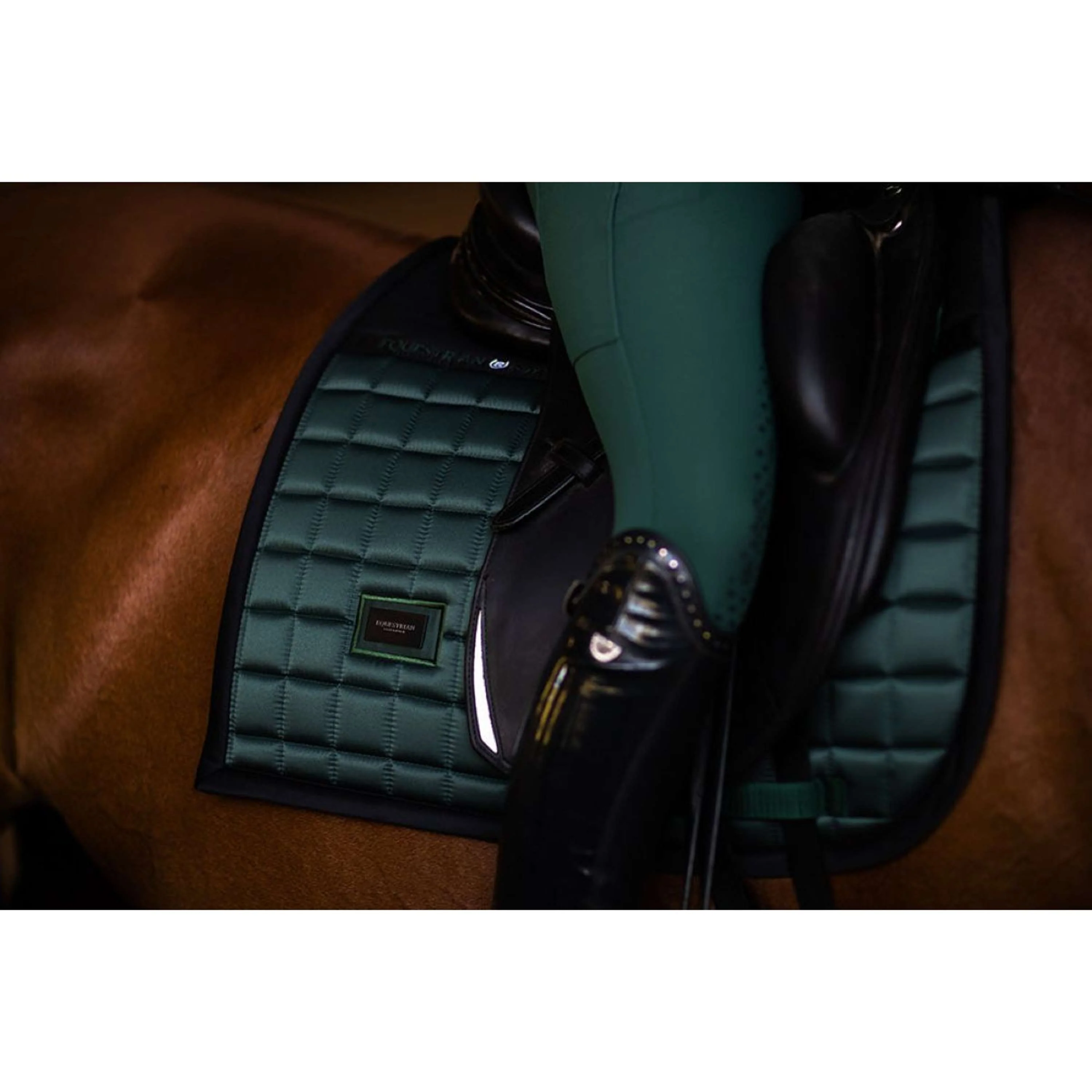 Equestrian Stockholm Schabracke Sportive Dressur Sycamore Green - Image 3