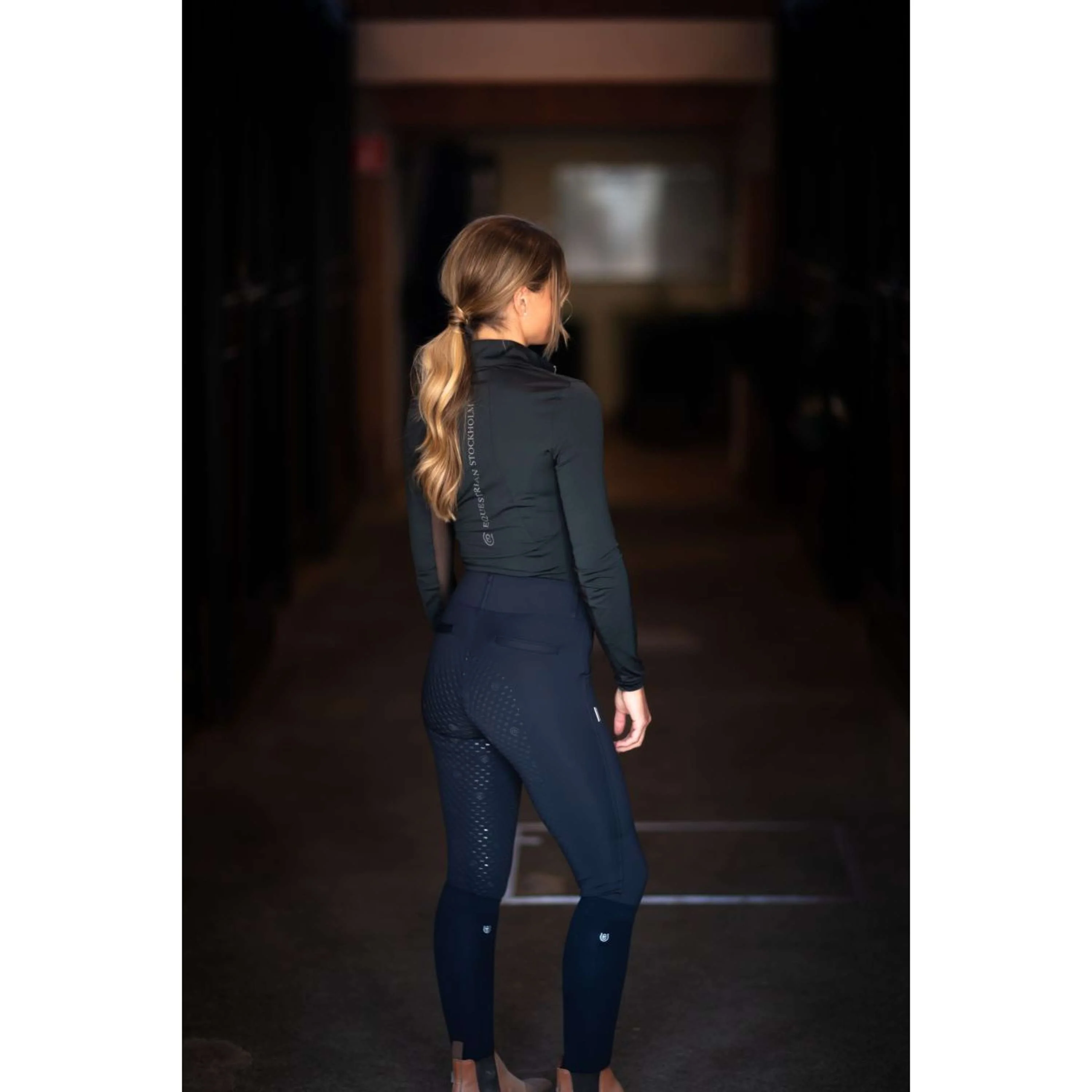 Equestrian Stockholm Shirt Air Breeze Sun Black Edition - Image 4
