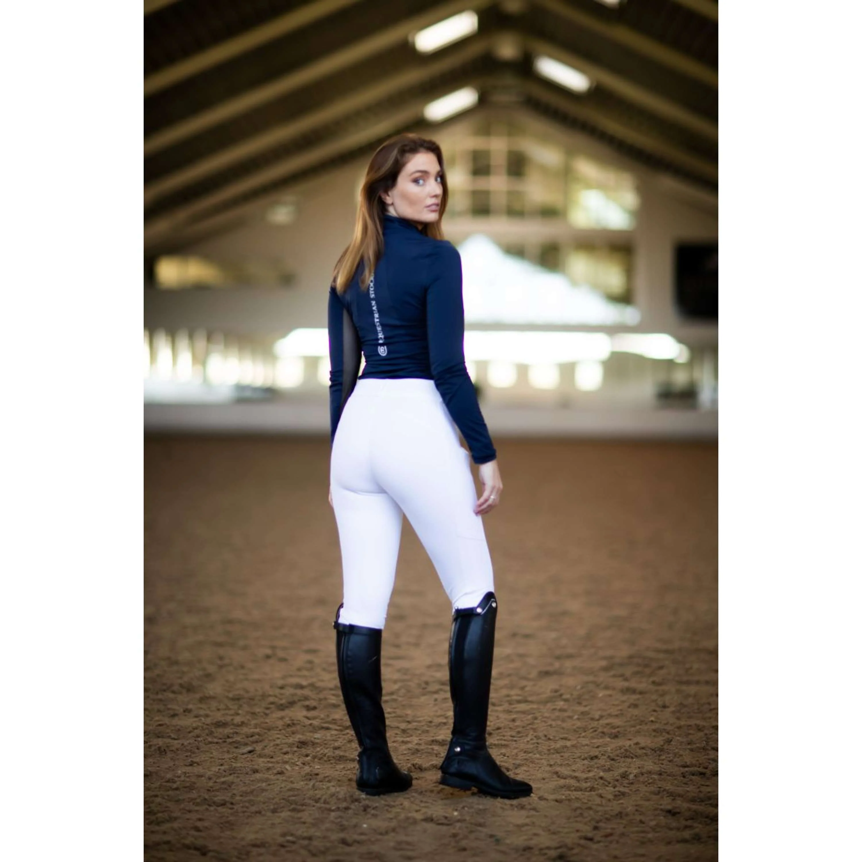 Equestrian Stockholm Shirt Air Breeze Sun Midnight Blue - Image 6