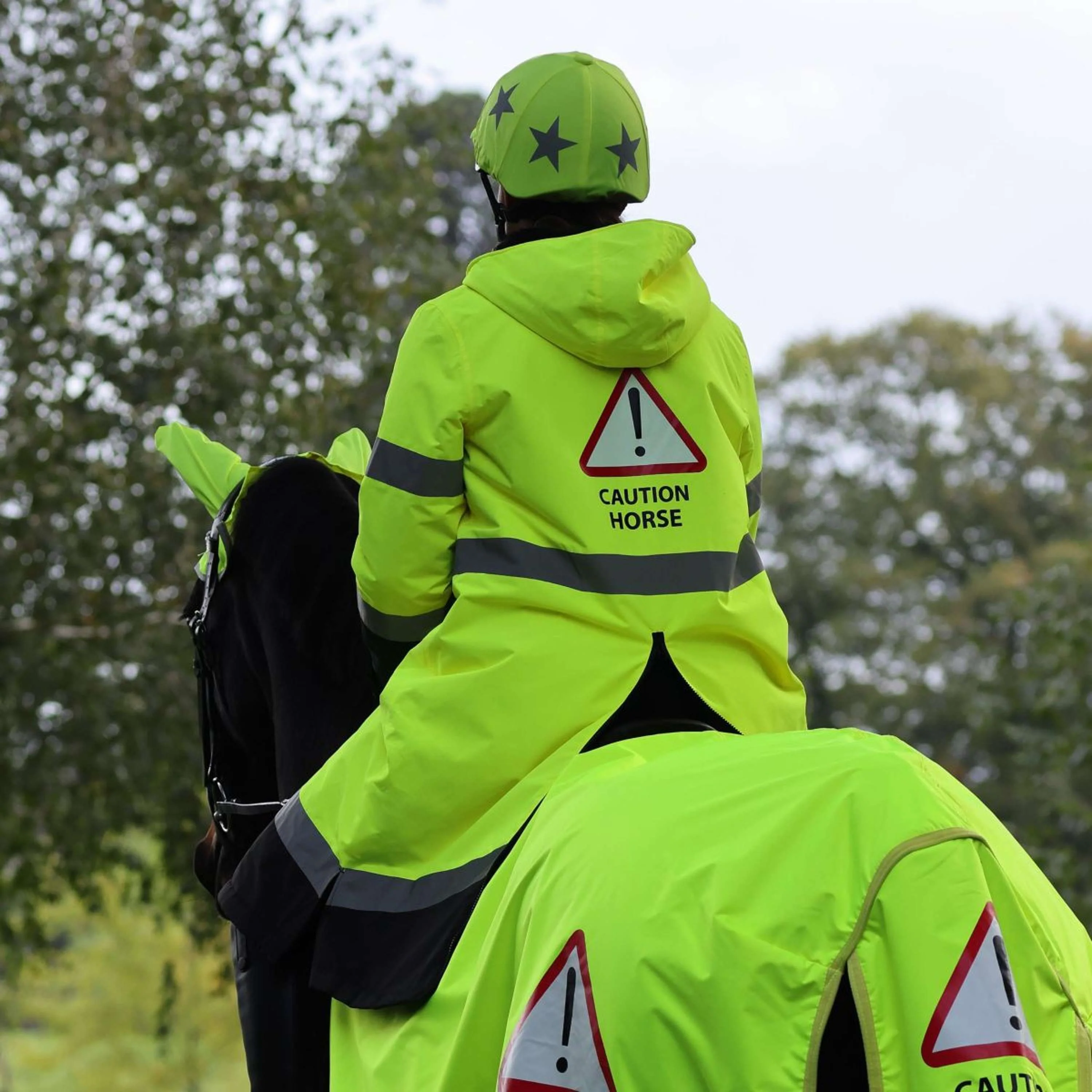 Equi-Flector by Shires Jacke All Weather Gelb - Image 4
