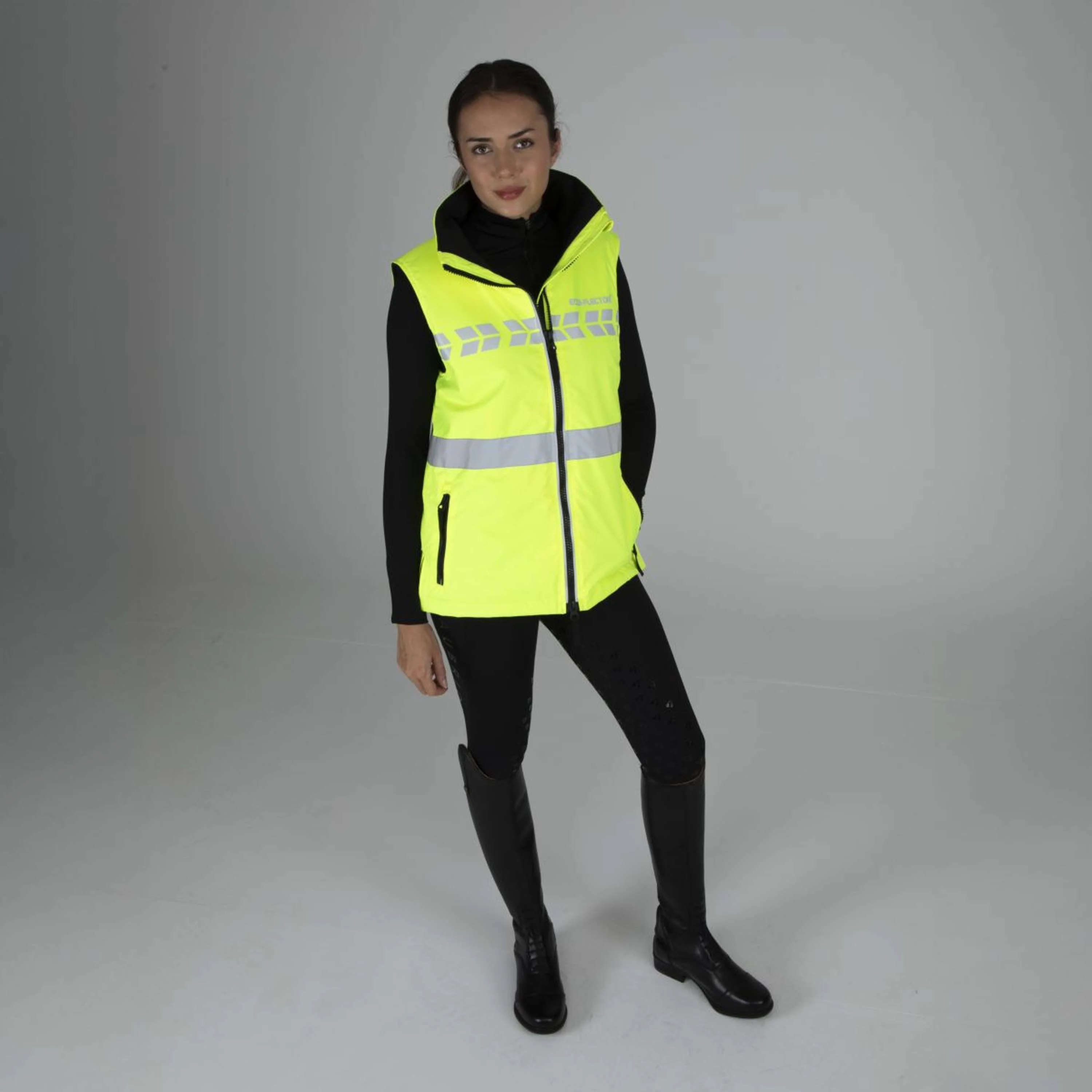 Equi-Flector by Shires Reflektierende Weste Gelb - Image 14