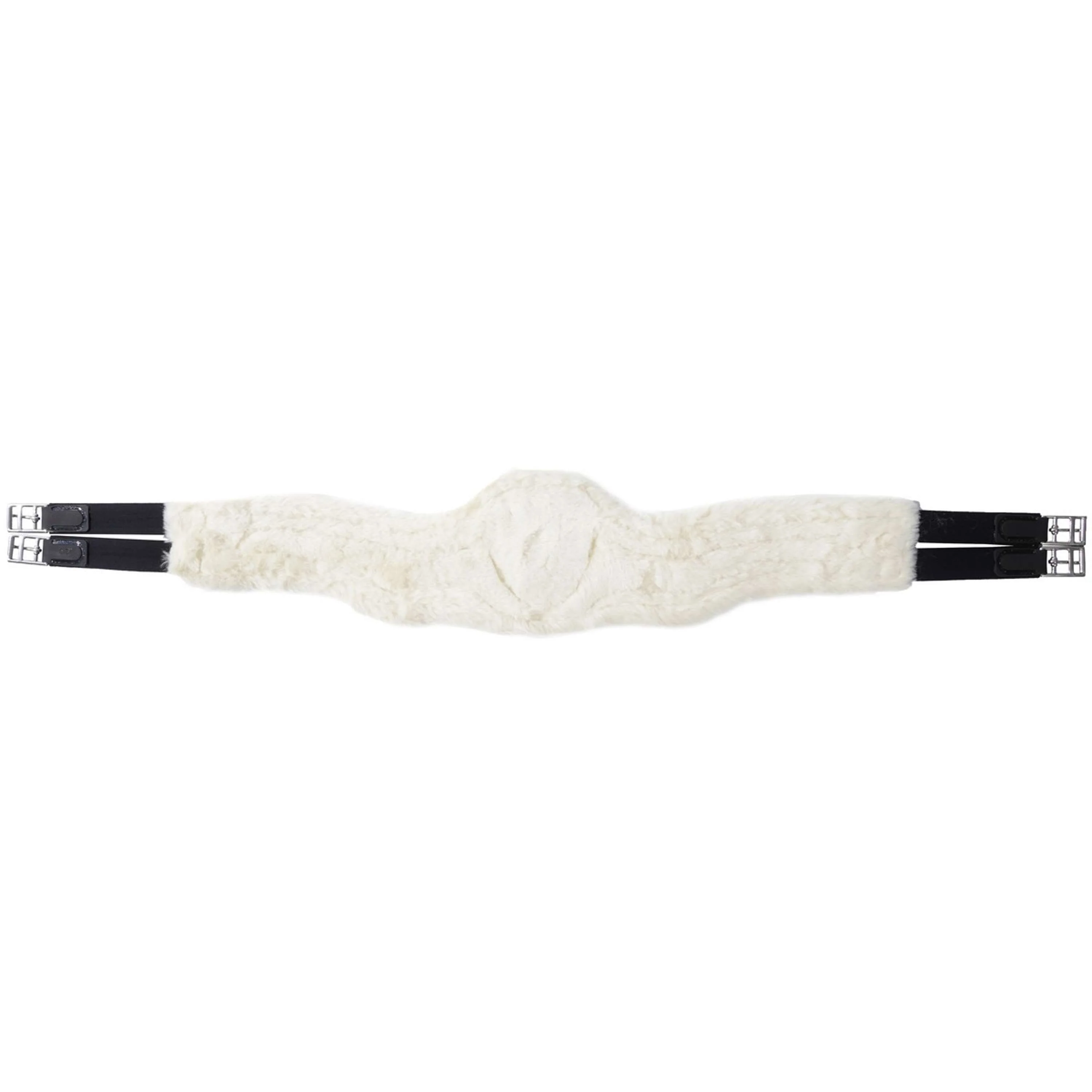 eQuick Sattelgurt ES Jumping Fluffy Braun - Image 2